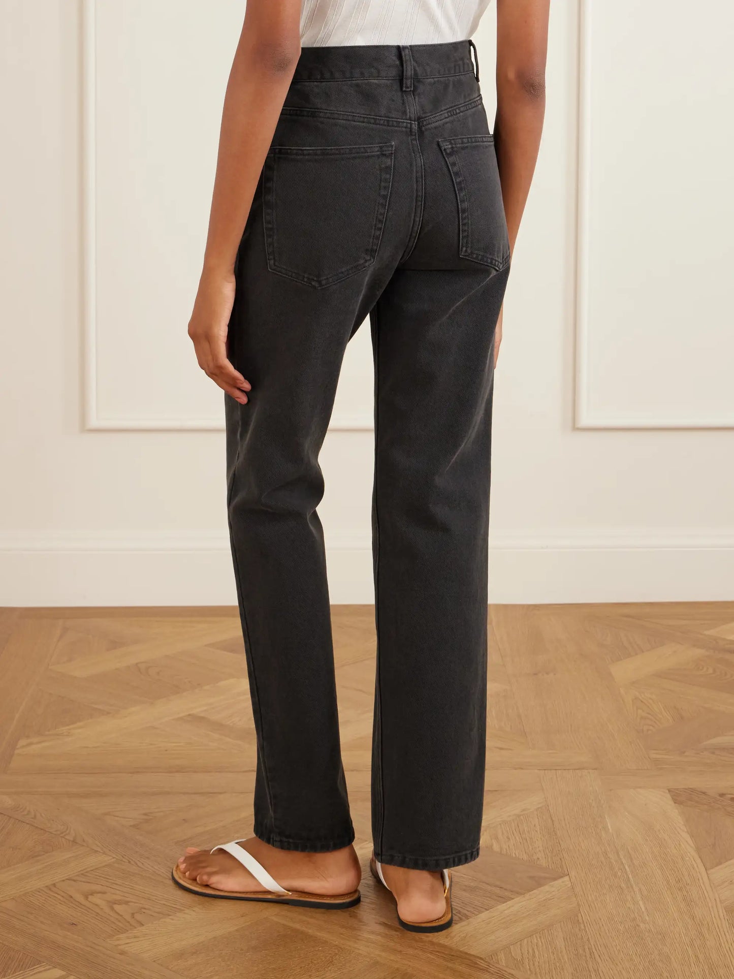 Fargo Mid-rise Straight-leg Jeans
