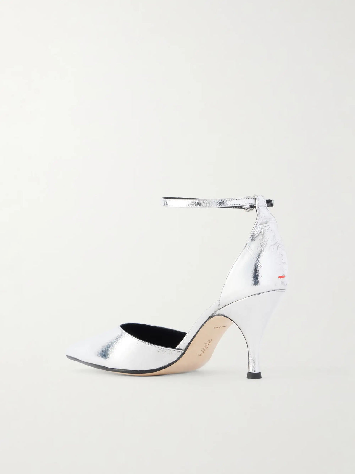 Aeyde Cassandra 80 Textured-leather Pumps