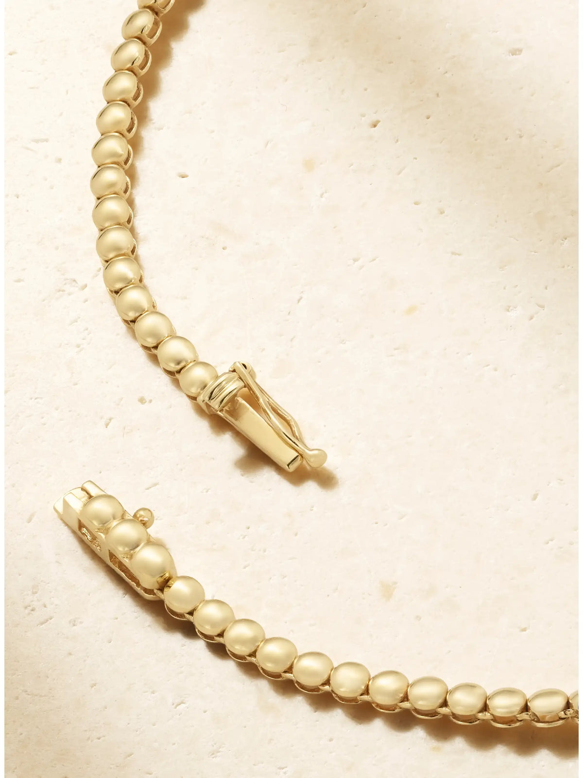 Jennifer Meyer Small 18-karat Gold Pink Sapphire Tennis Necklace