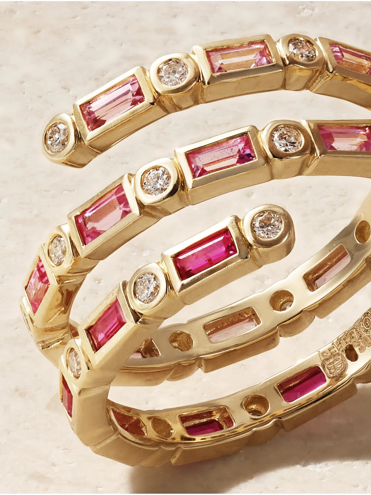 14-karat Gold, Sapphire And Diamond Ring