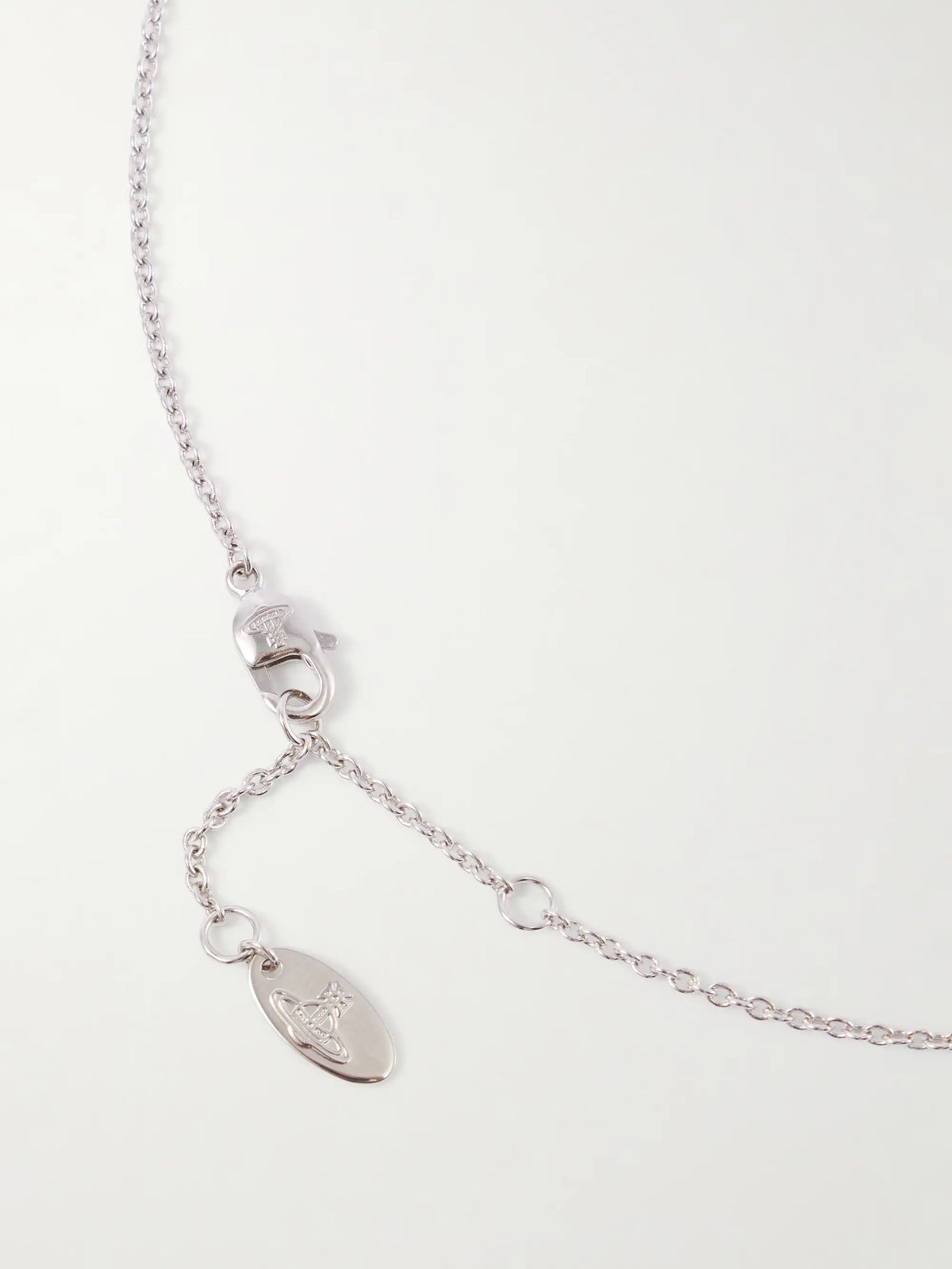 Olympia Platinum, Crystal And Pearl Necklace