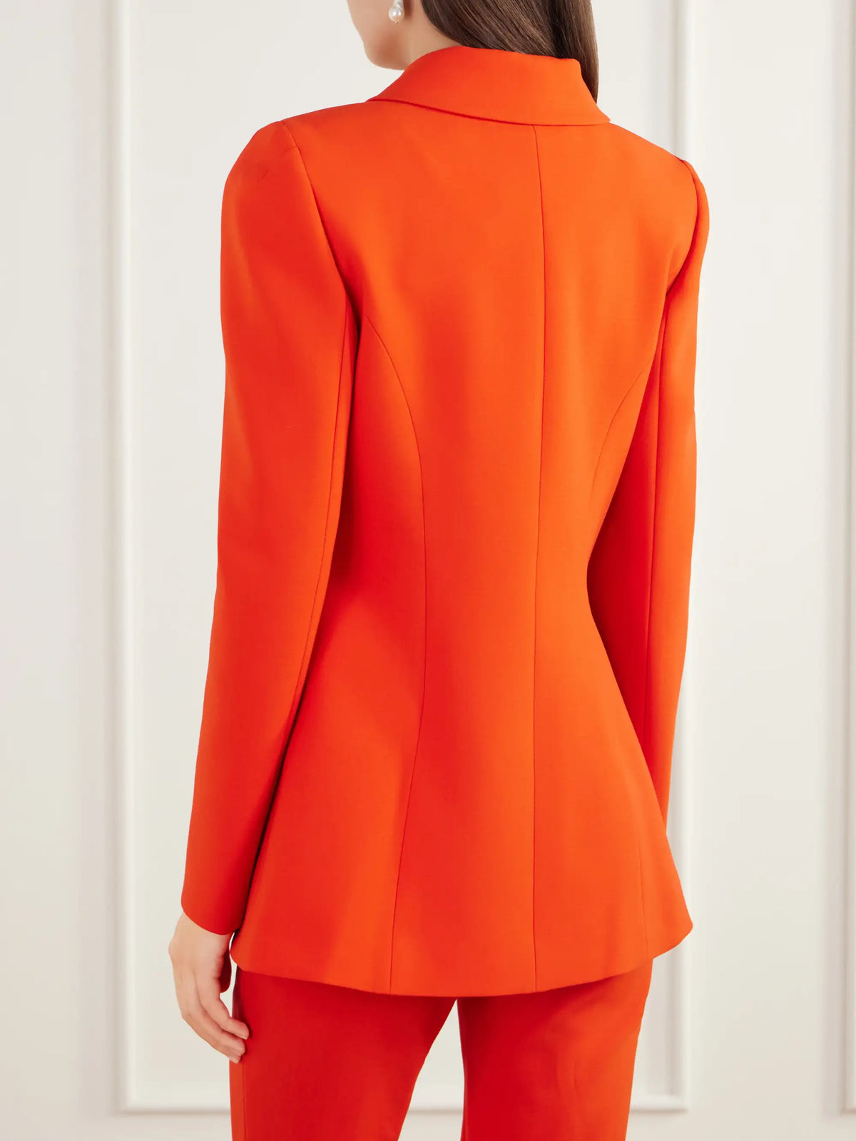 Carolina Herrera Stretch Wool-blend Twill Jacket