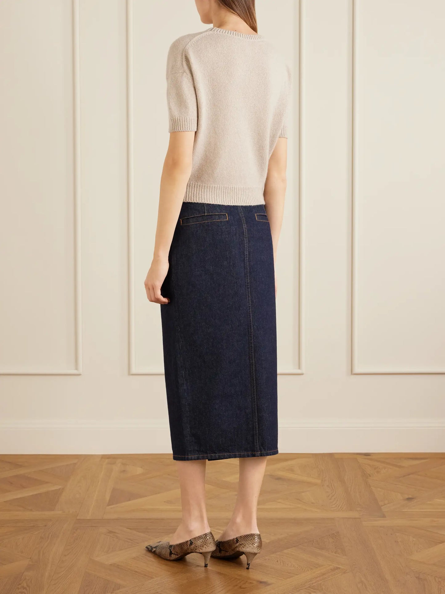 Golden Cashmere Sweater