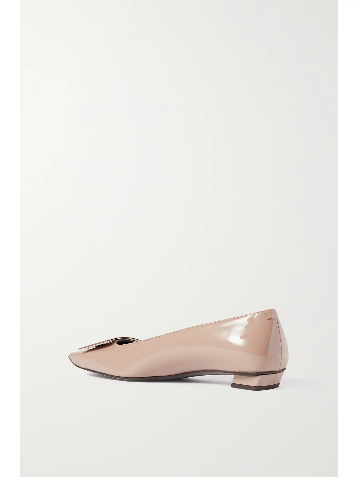 Roger Belle Vivier Patent-leather Ballet Flats