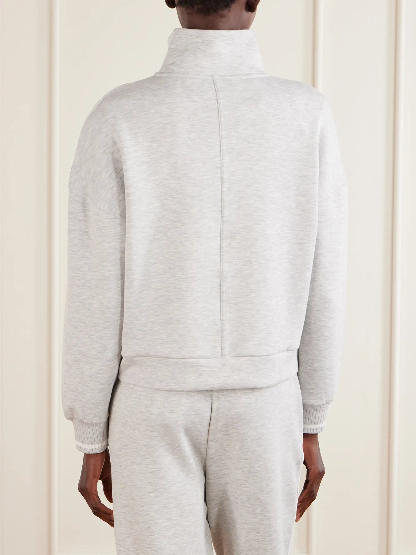 Bertie Stretch-jersey Half-zip Sweatshirt