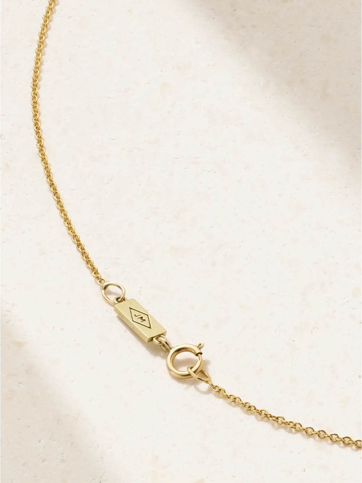 Mini 70s Star 18-karat Gold Diamond Necklace
