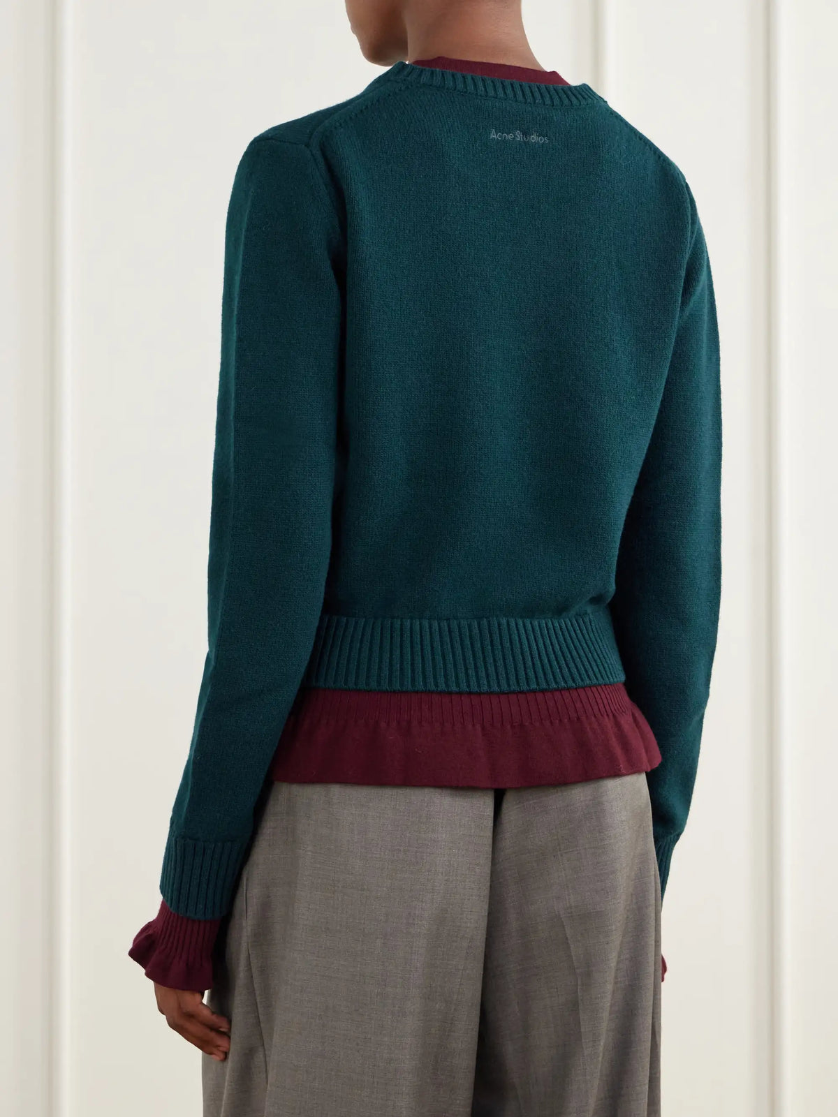 Acne Studios Layered Wool Sweater