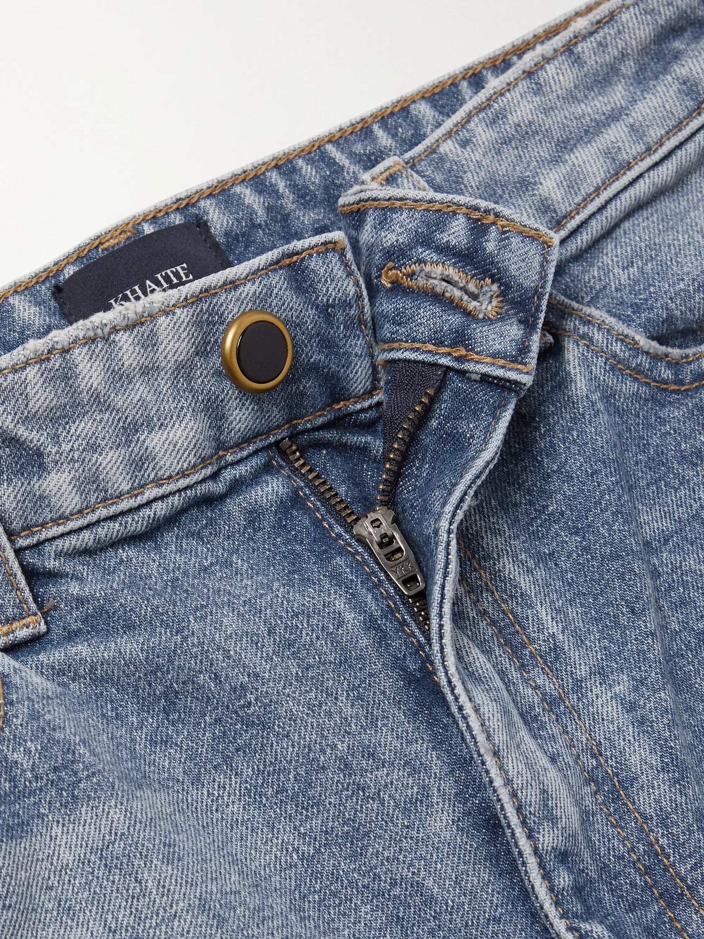 Abigail Stretch Cropped High-rise Straight-leg Jeans