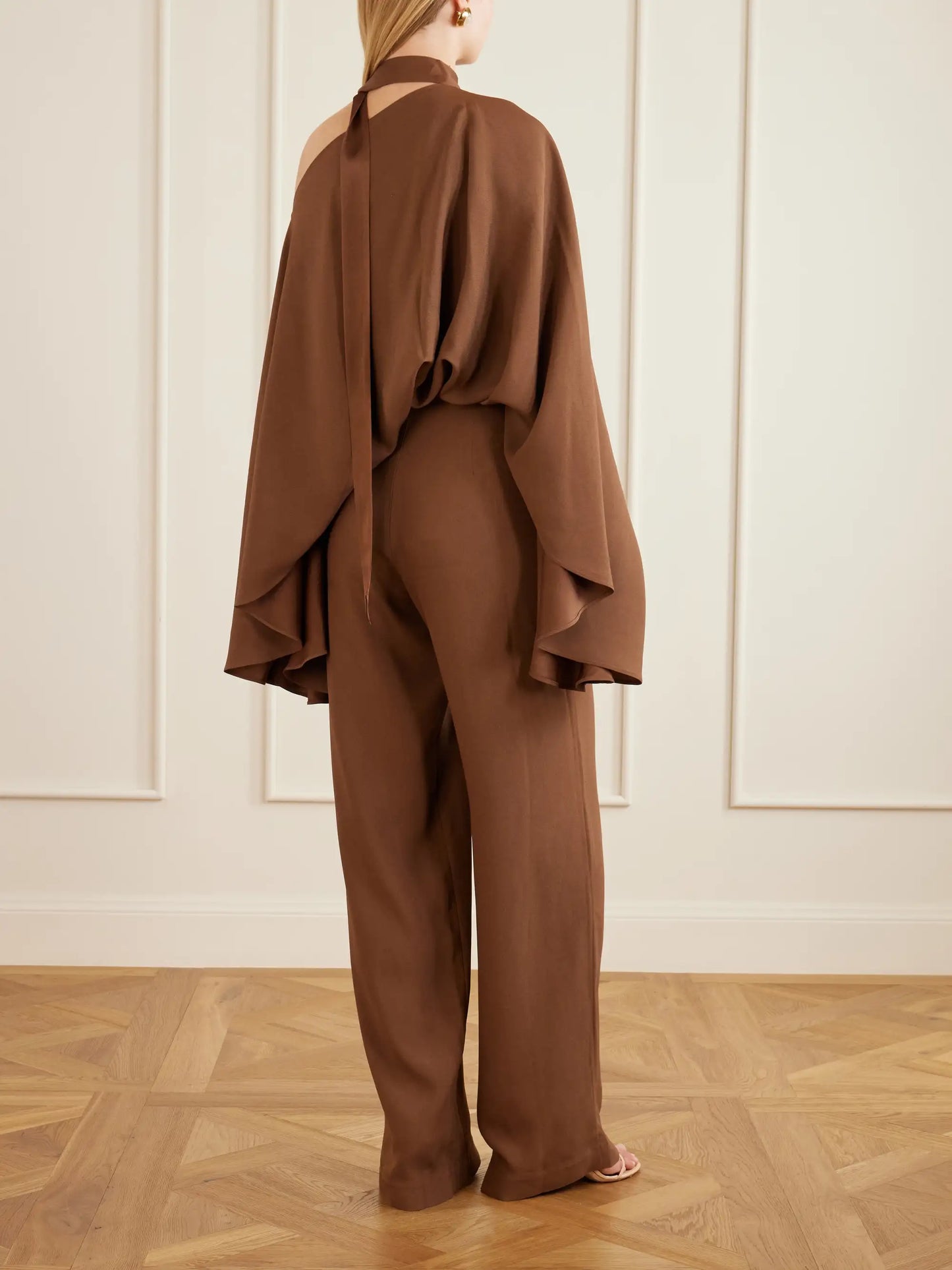 Brooks Crepe Full-length Jumpsuit