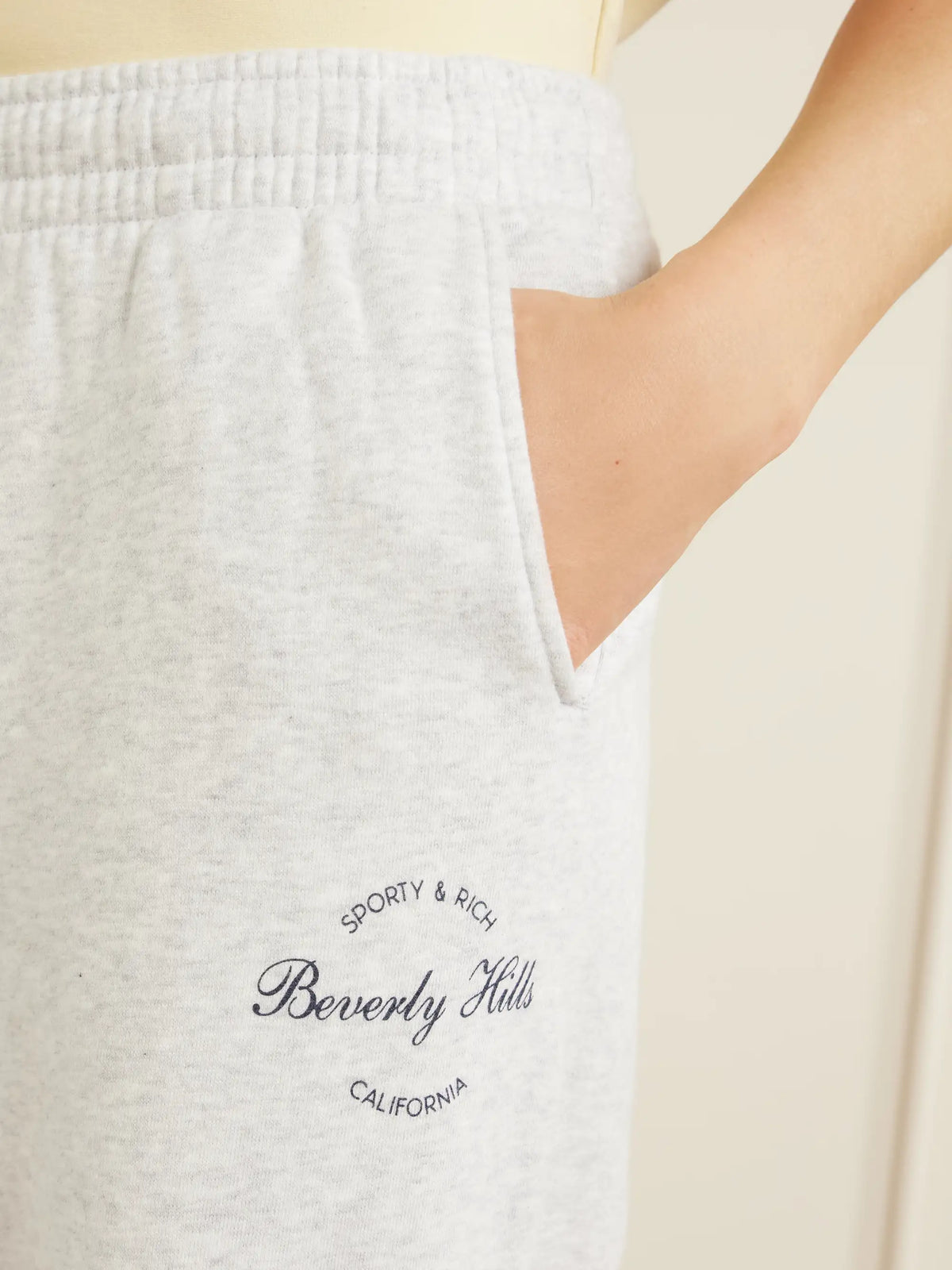 Beverly Script Cotton-jersey Track Pants
