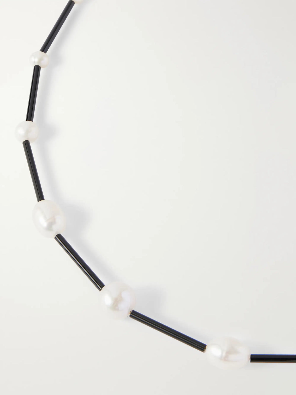 Osiris Silver, Pearl And Glass Necklace