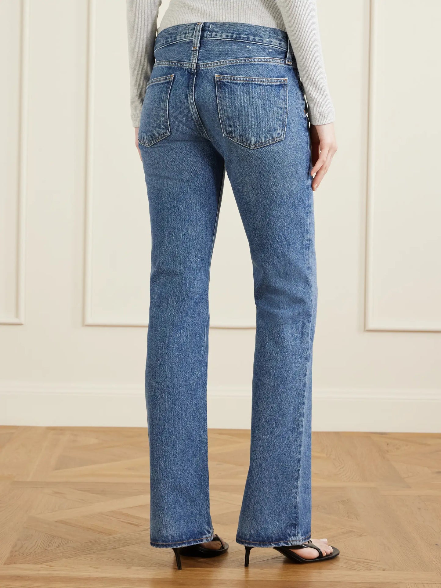 Low-rise Bootcut Jeans