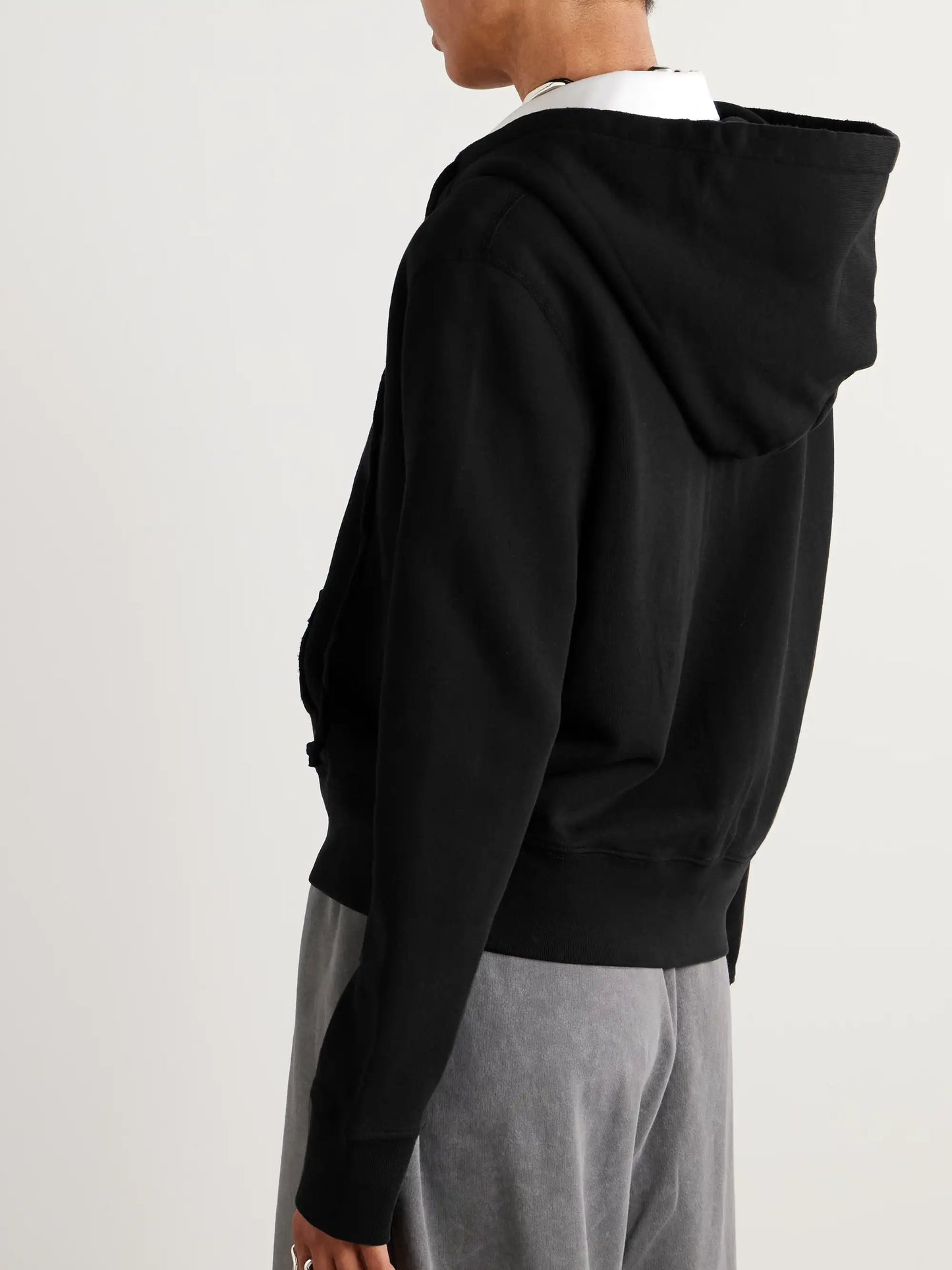 Callie Cotton-jersey Hoodie
