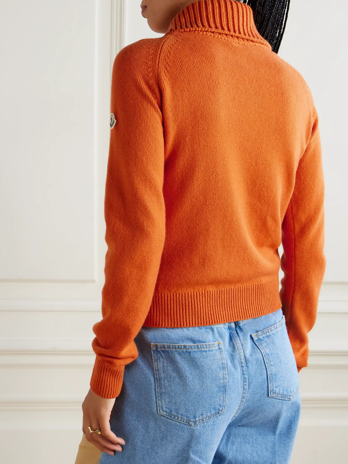 Ribbed Wool And Cashmere-blend Turtleneck Polo Sweater
