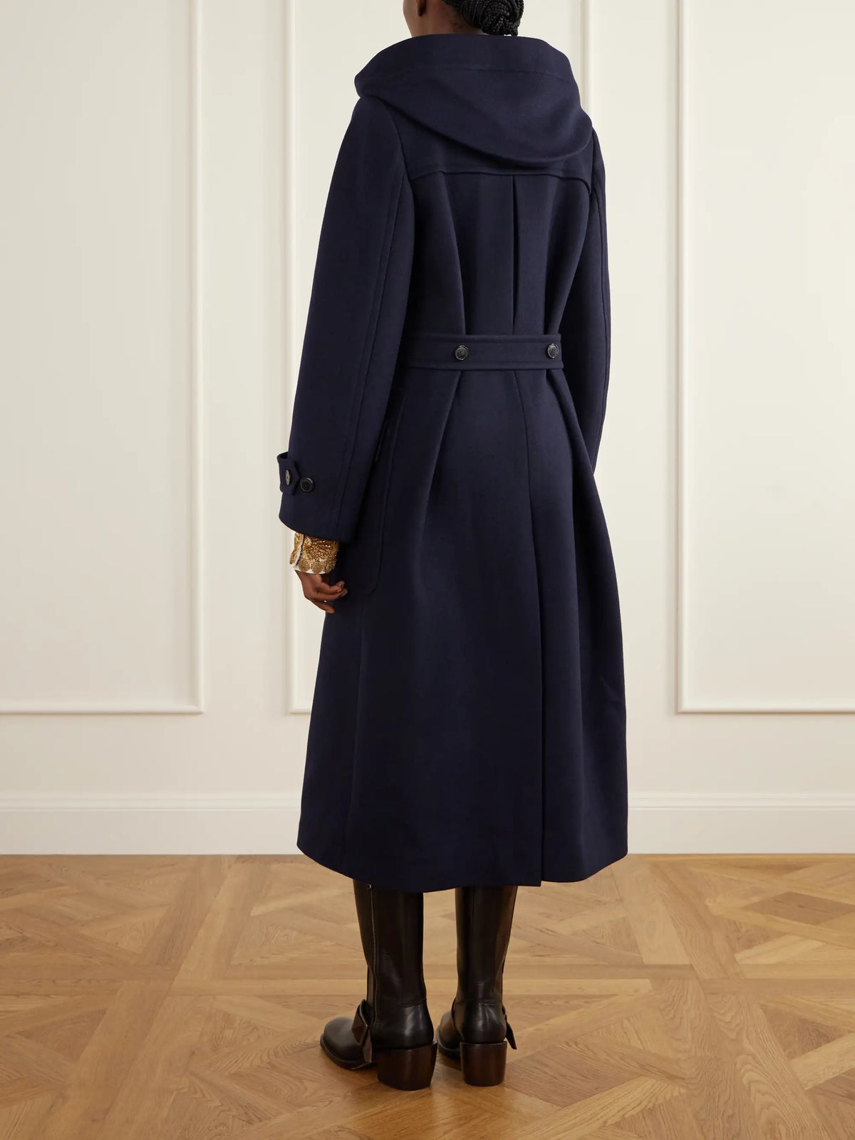 Dries Van Noten Wool-blend Twill Coat