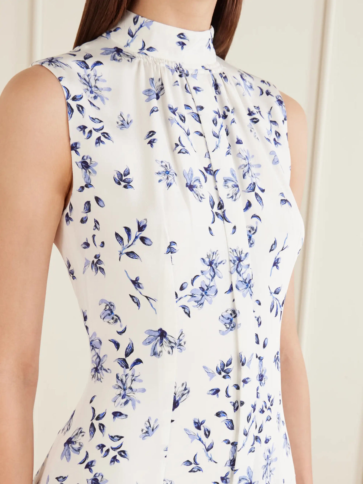 Joelle Floral-print Silk Midi Dress