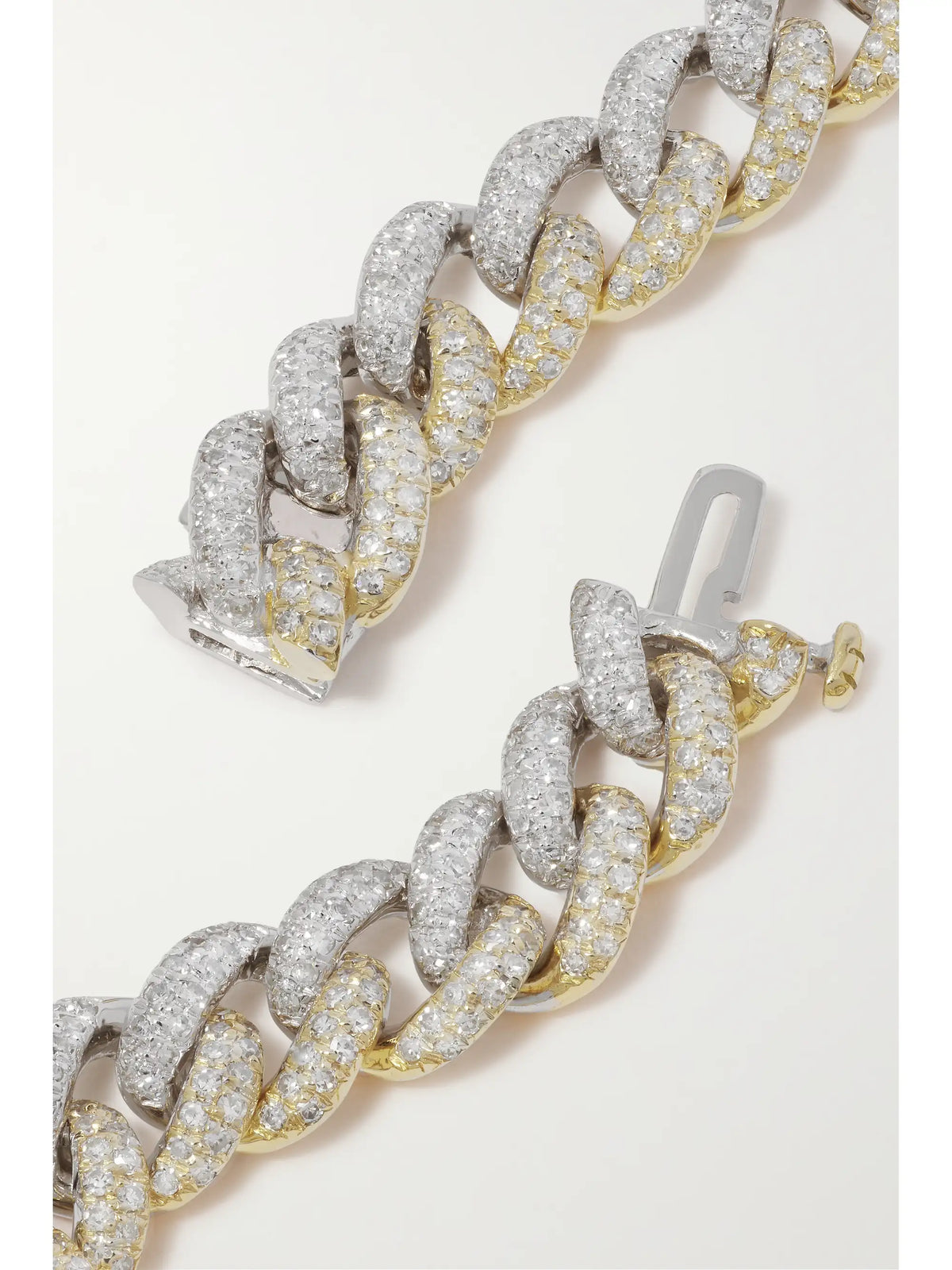 Essential 18-karat Yellow And White Gold Diamond Bracelet