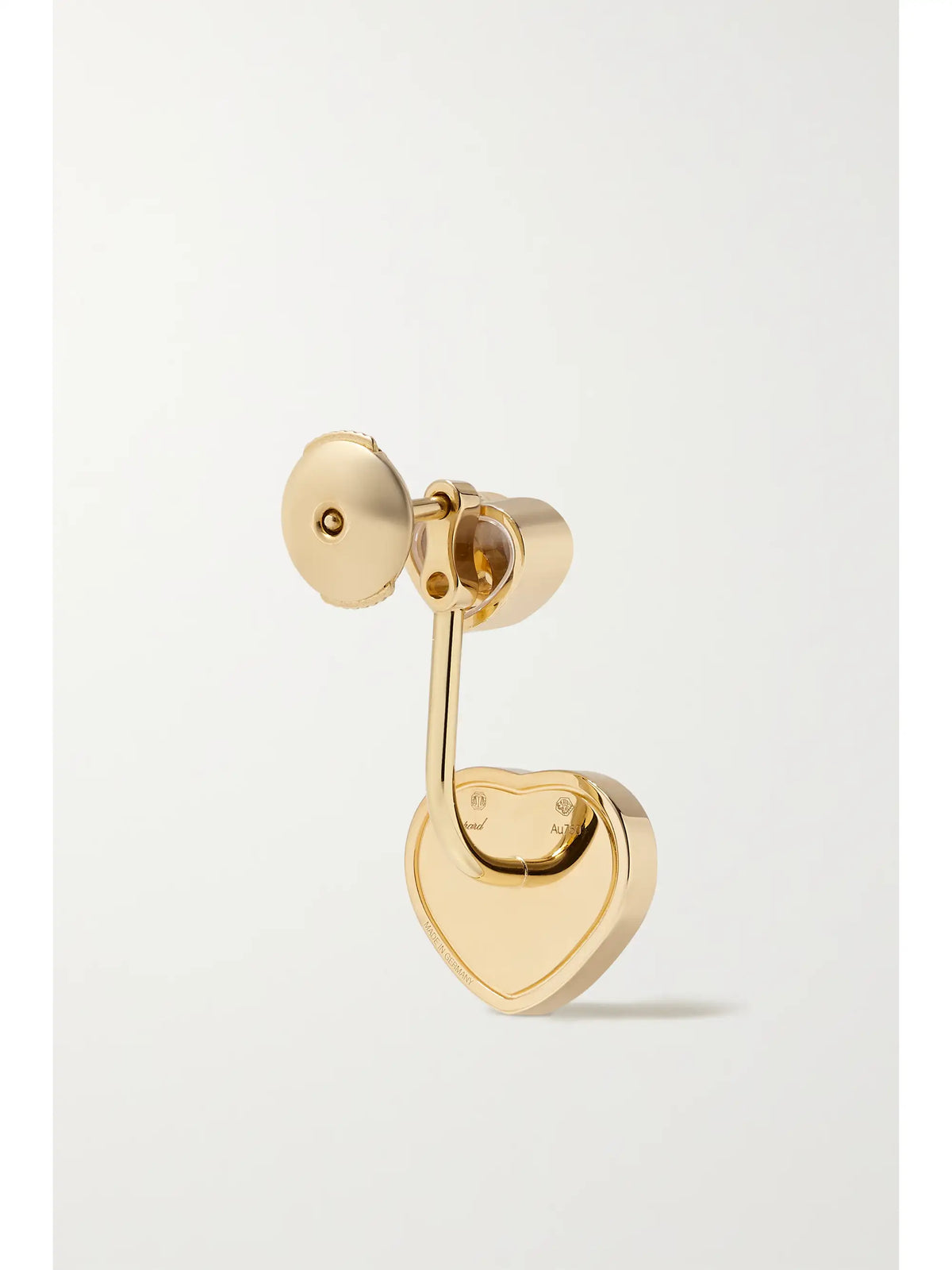 Happy Hearts 18-karat Gold Diamond Earrings