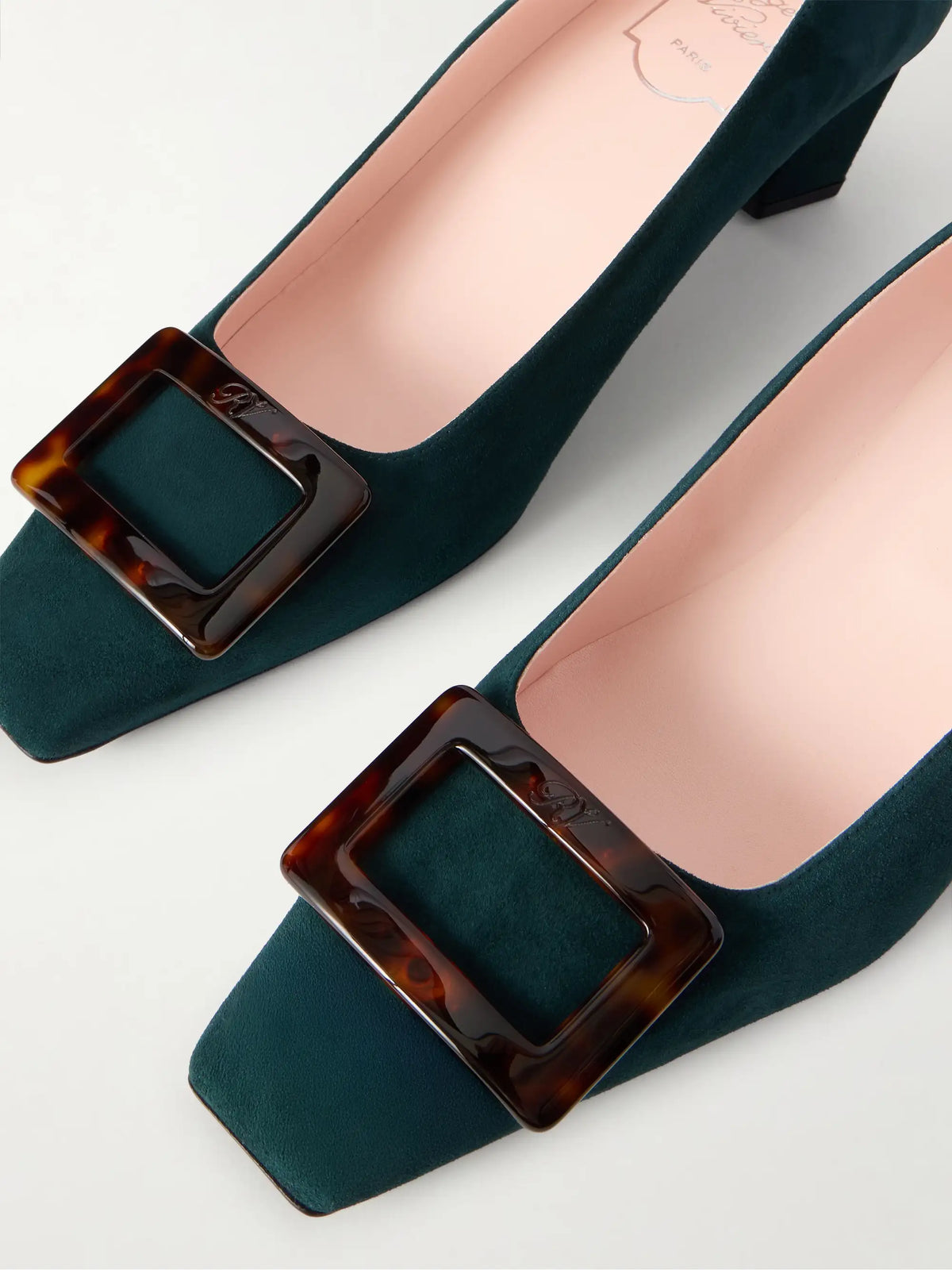 Belle Vivier 45 Suede Pumps