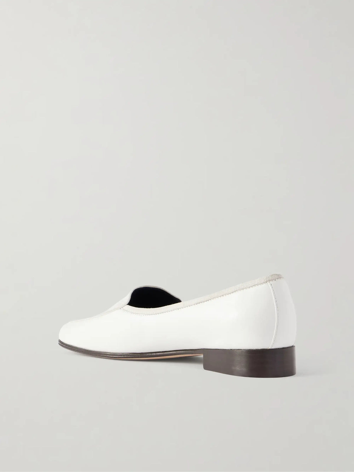 Adam Glossed-leather Penny Loafers