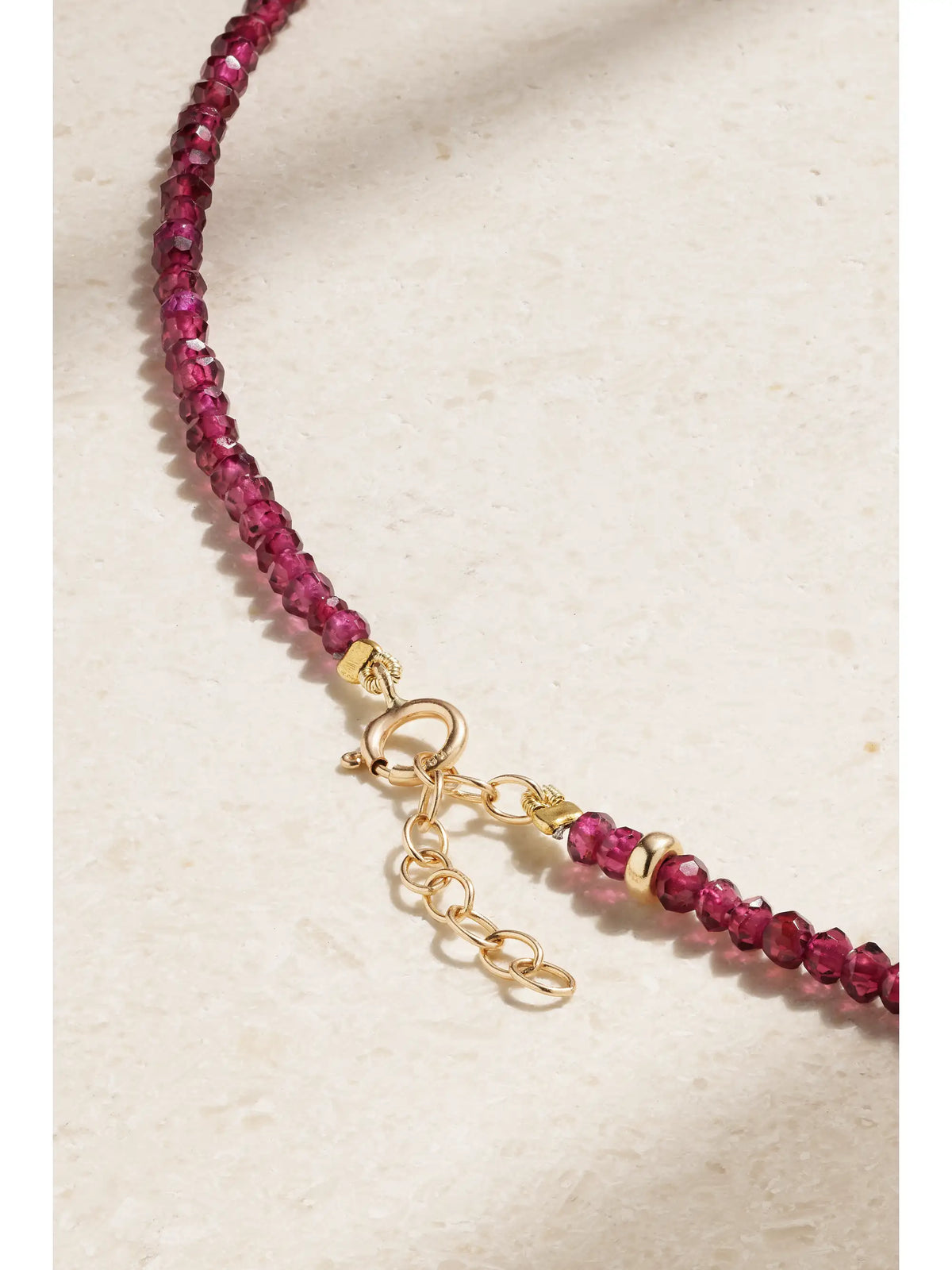 + Net Sustain Birthstone 14-karat Gold Beaded Necklace