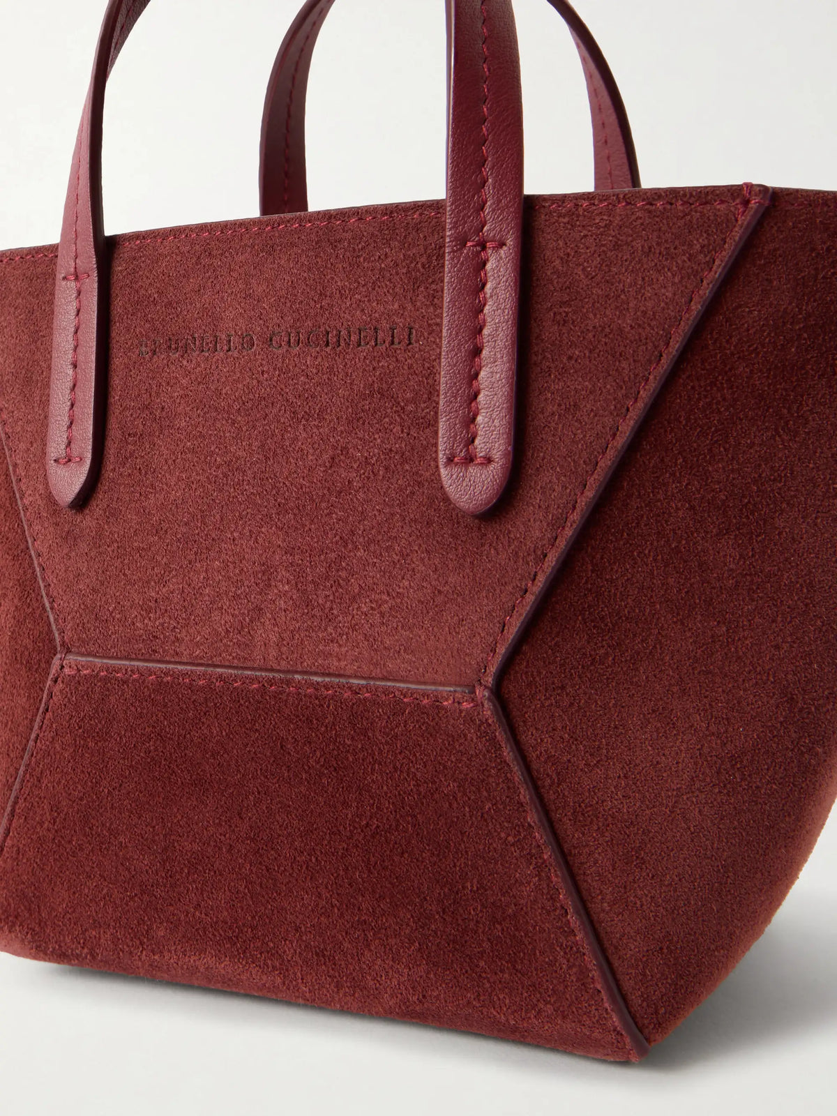 Embellished Suede Shoulder Bag
