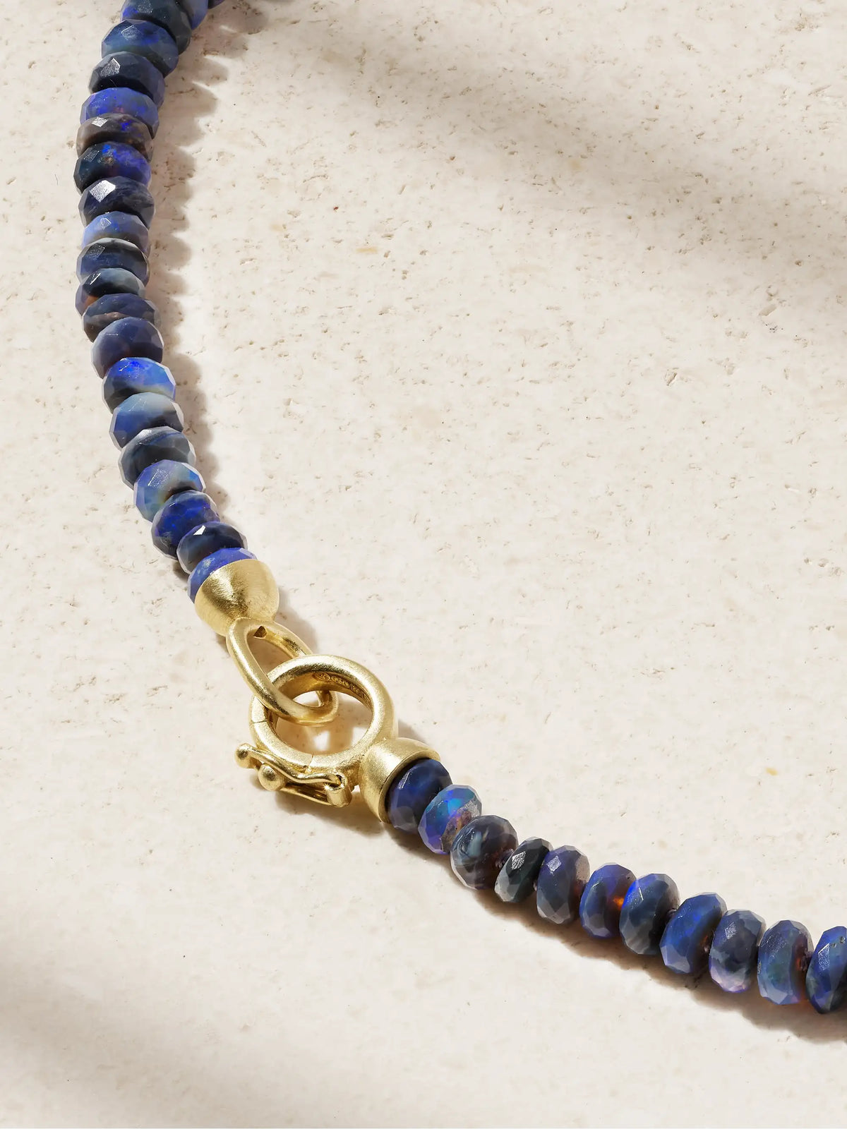 18-karat Gold Opal Necklace