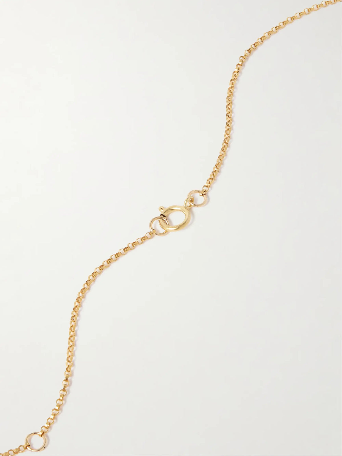 The Key Of The Night Gold-plated Necklace