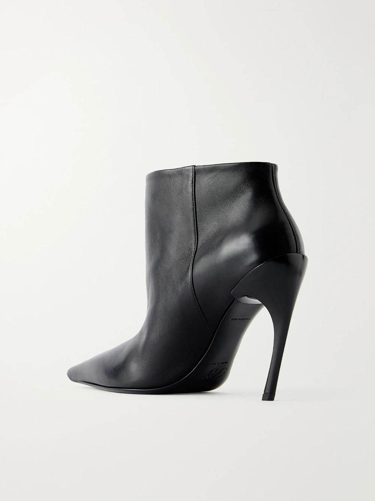 Roger Vivier 100 Leather Ankle Boots
