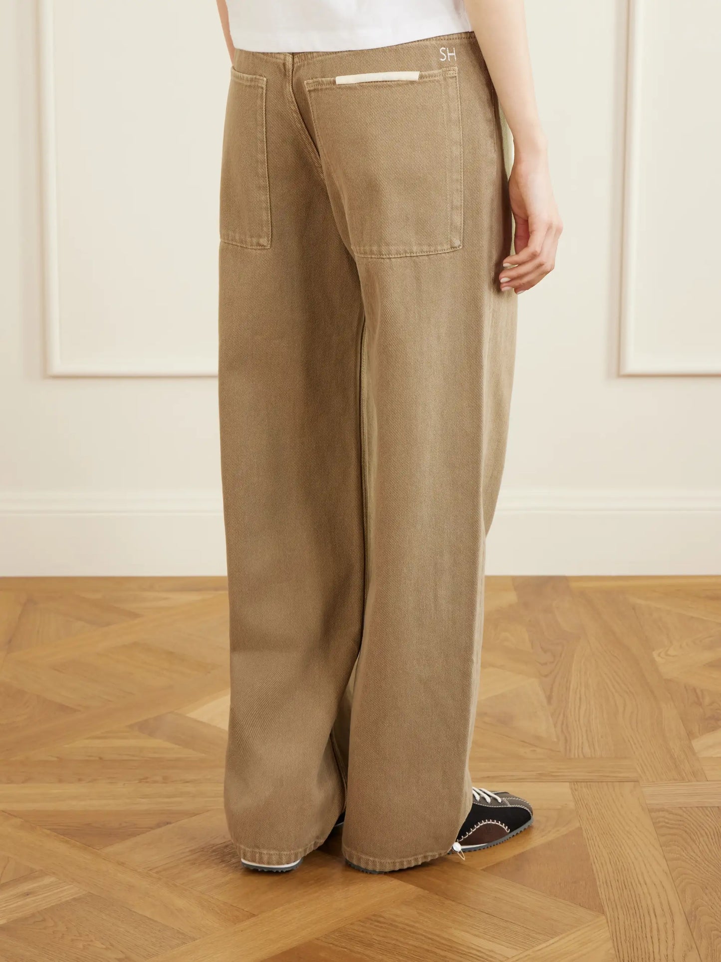 Sport Low-rise Straight-leg Jeans