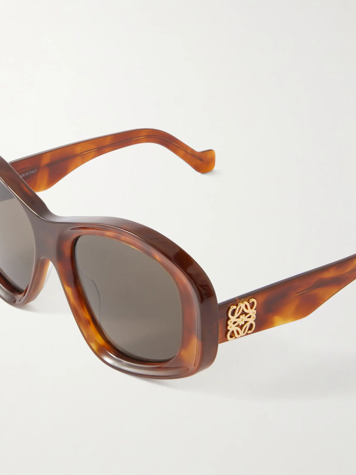 Anagram Round-frame Tortoiseshell Acetate Sunglasses
