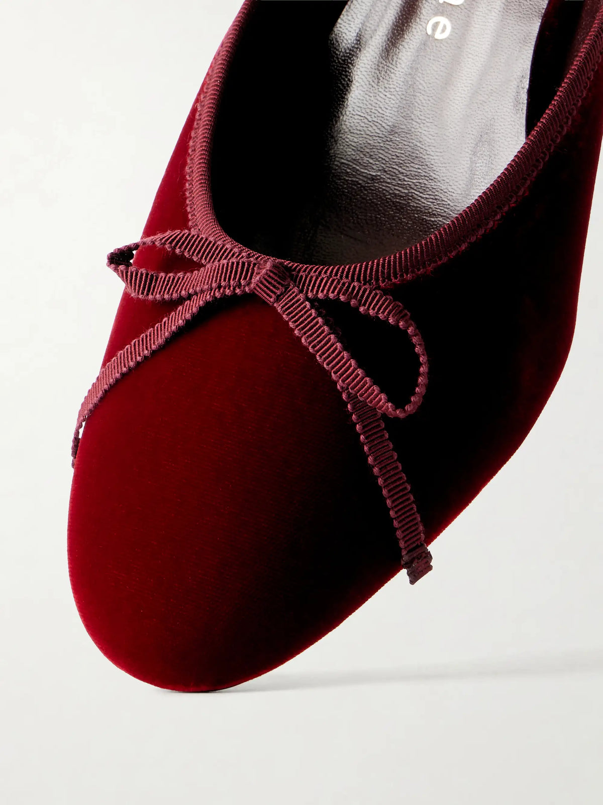 24/7 50 Bow-detailed Velvet Pumps
