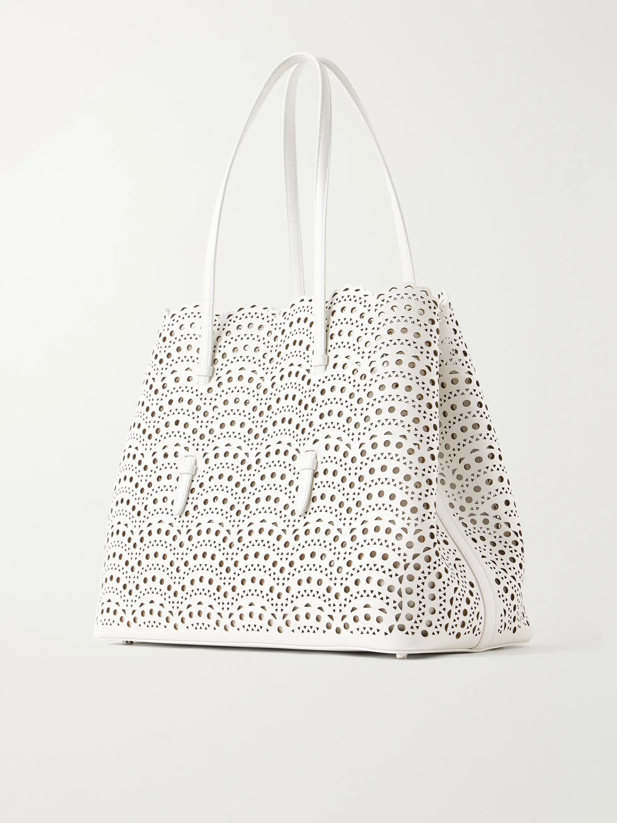 Alaïa Mina Laser-cut Leather Tote