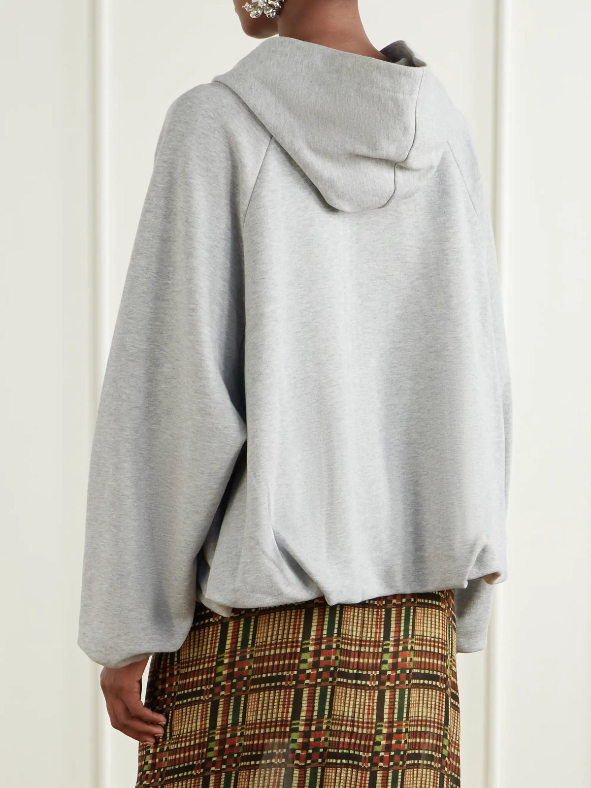 Dries Van Noten Knotted Cotton-jersey Hoodie