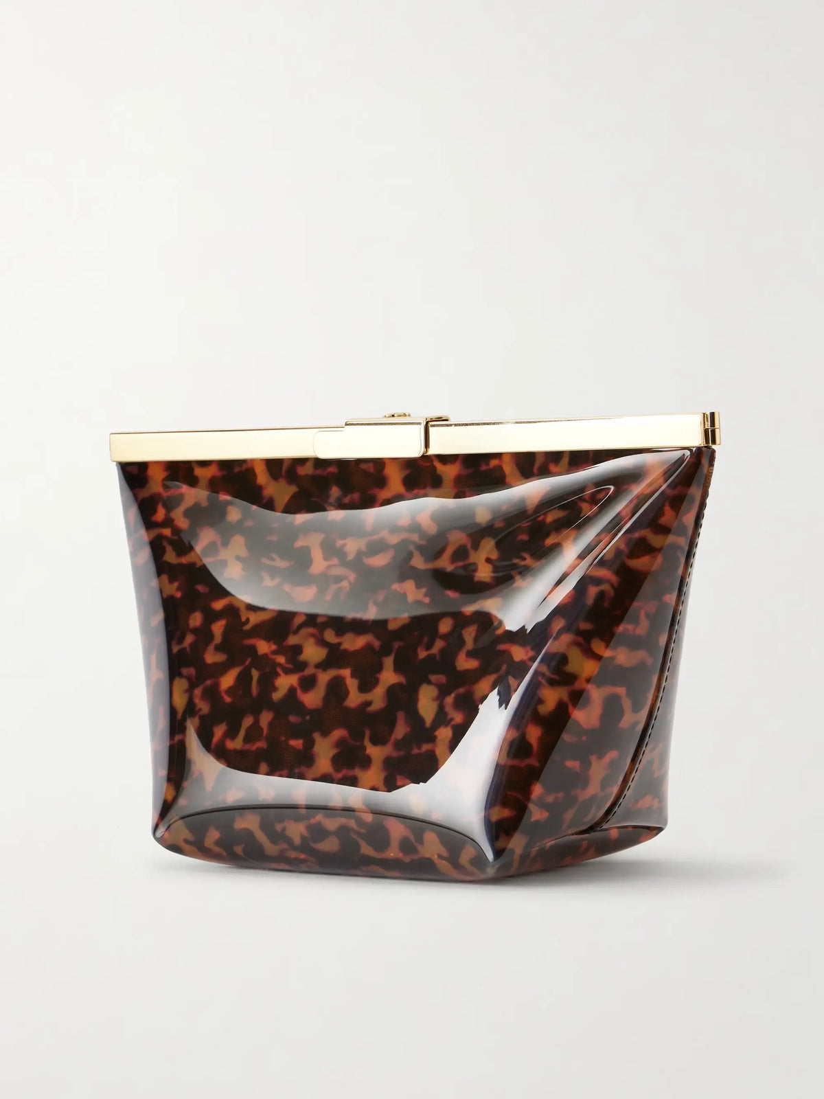 Ganache Animal-print Pvc Clutch