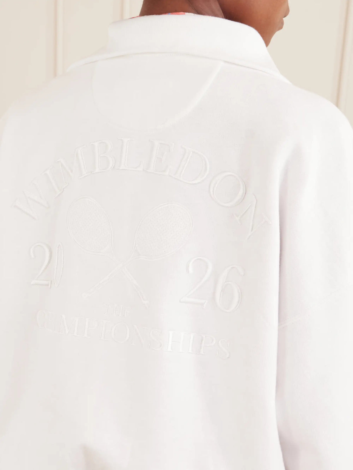 + Wimbledon Logo-embroidered Cotton-blend Sweatshirt