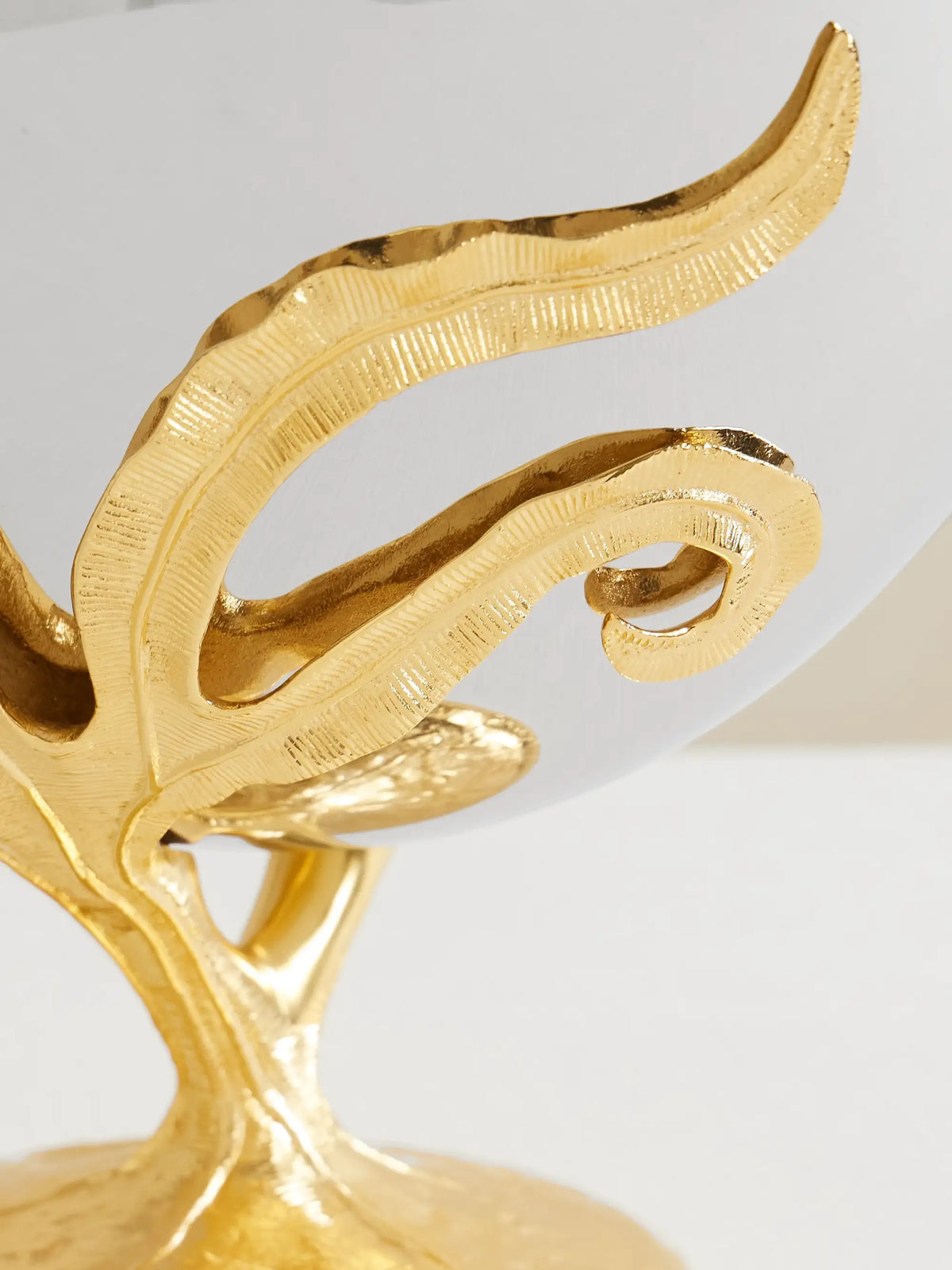 Fern Gold-plated And Stainless Steel Champagne Bucket