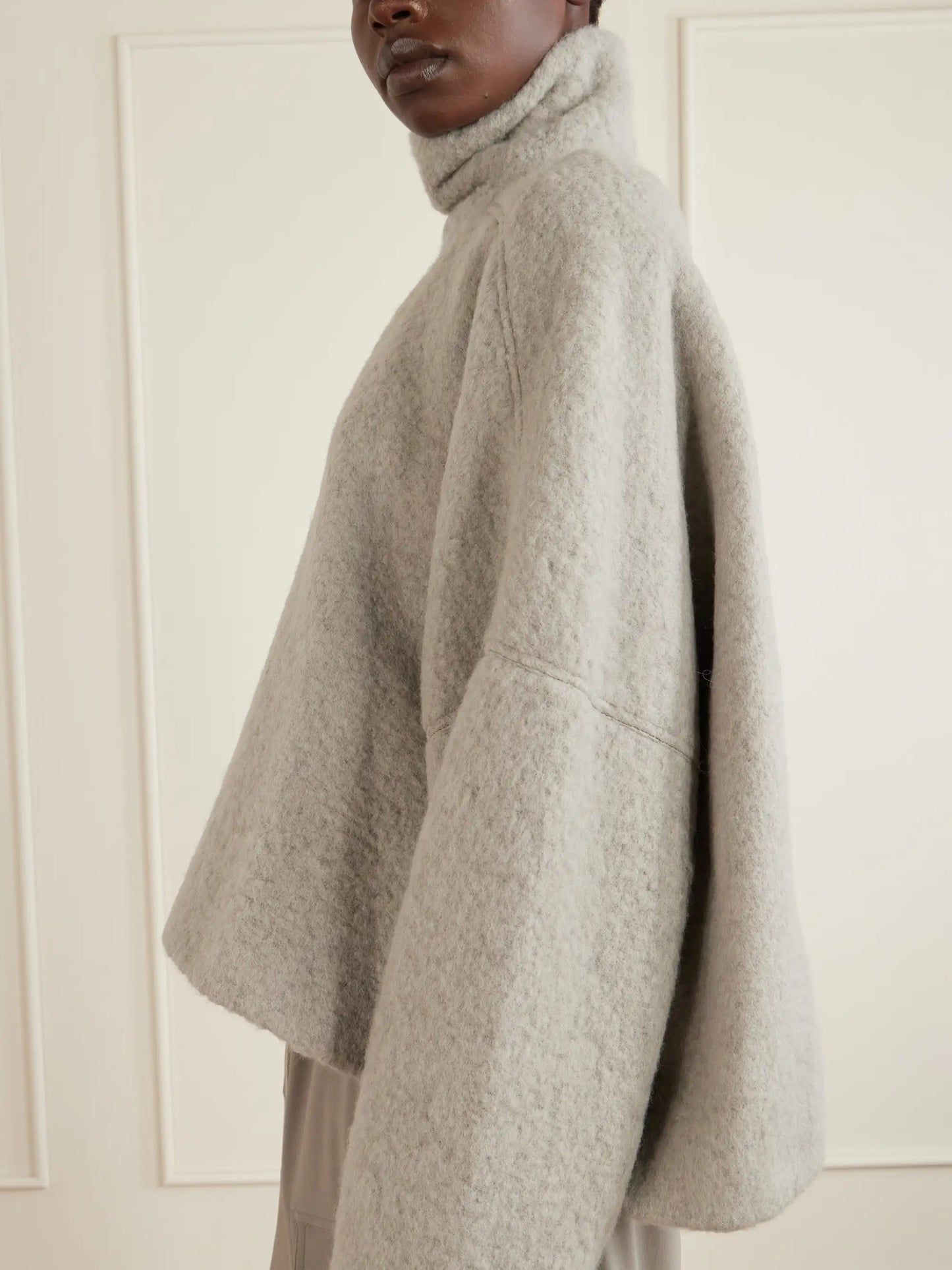 Jumbo Tabard Alpaca And Wool-blend Sweater