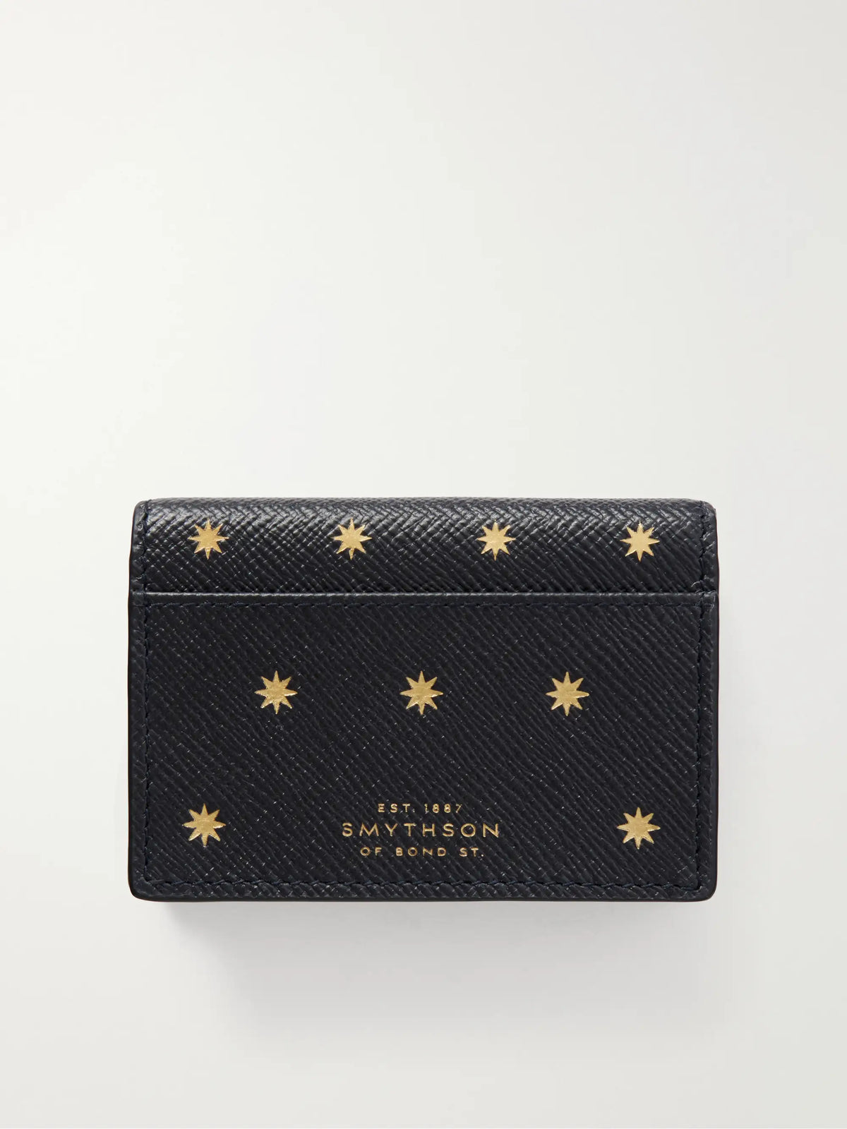 Smythson Panama Printed Leather Wallet
