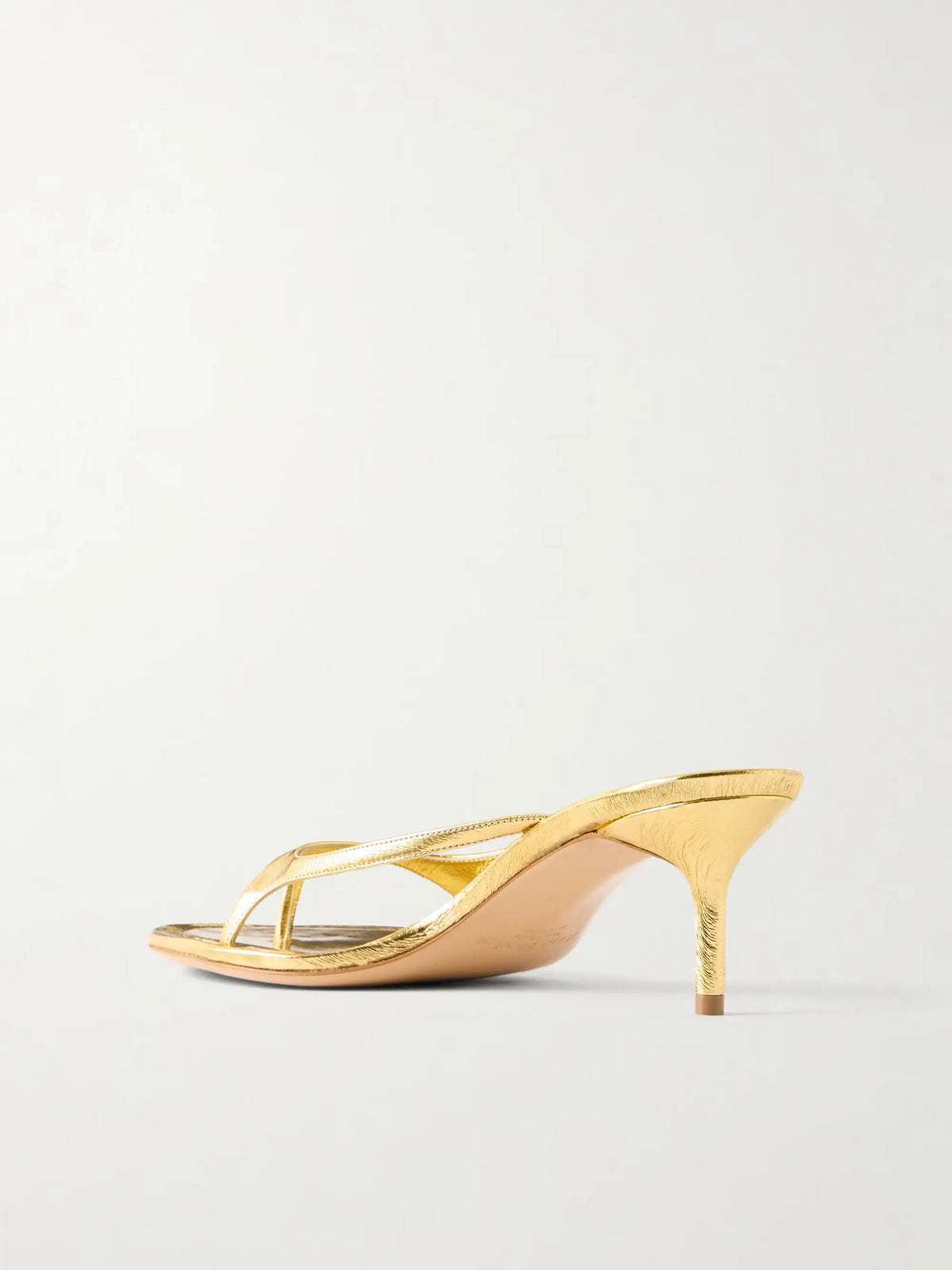 60 Metallic Patent-leather Sandals