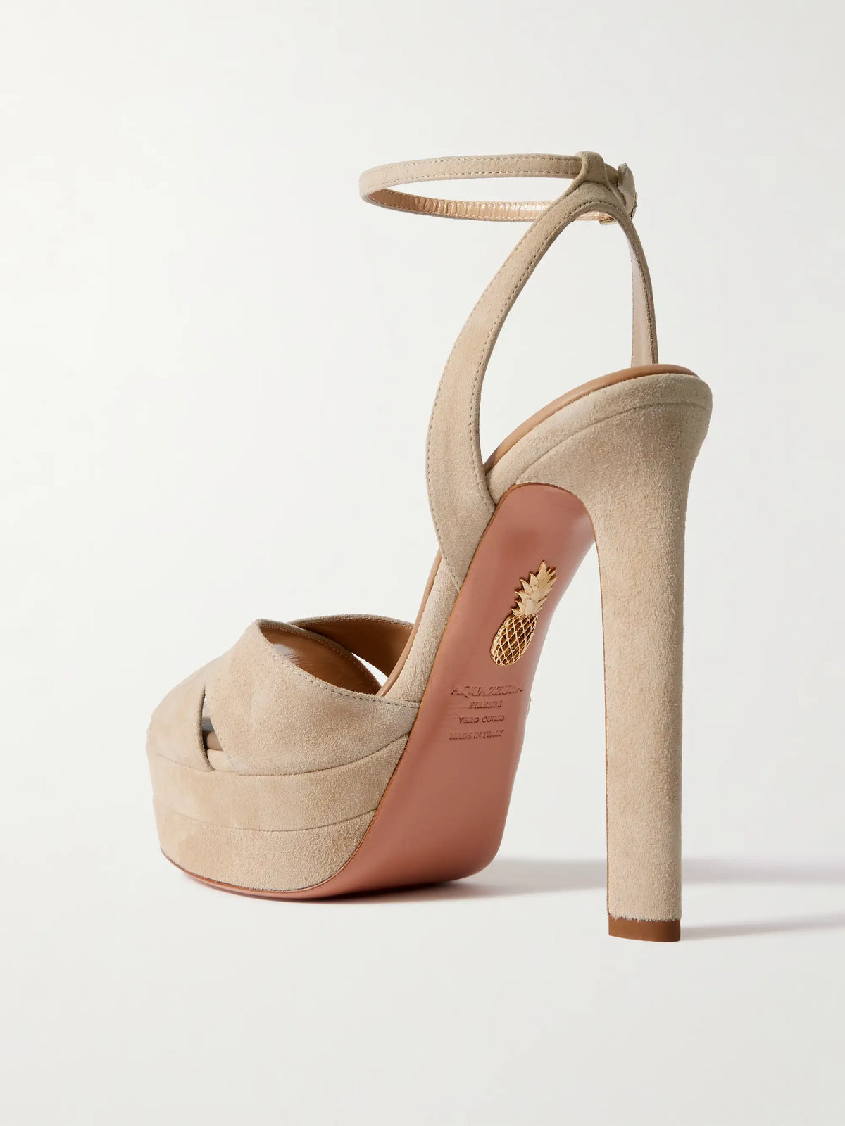 Divine Plateau 130 Suede Platform Sandals