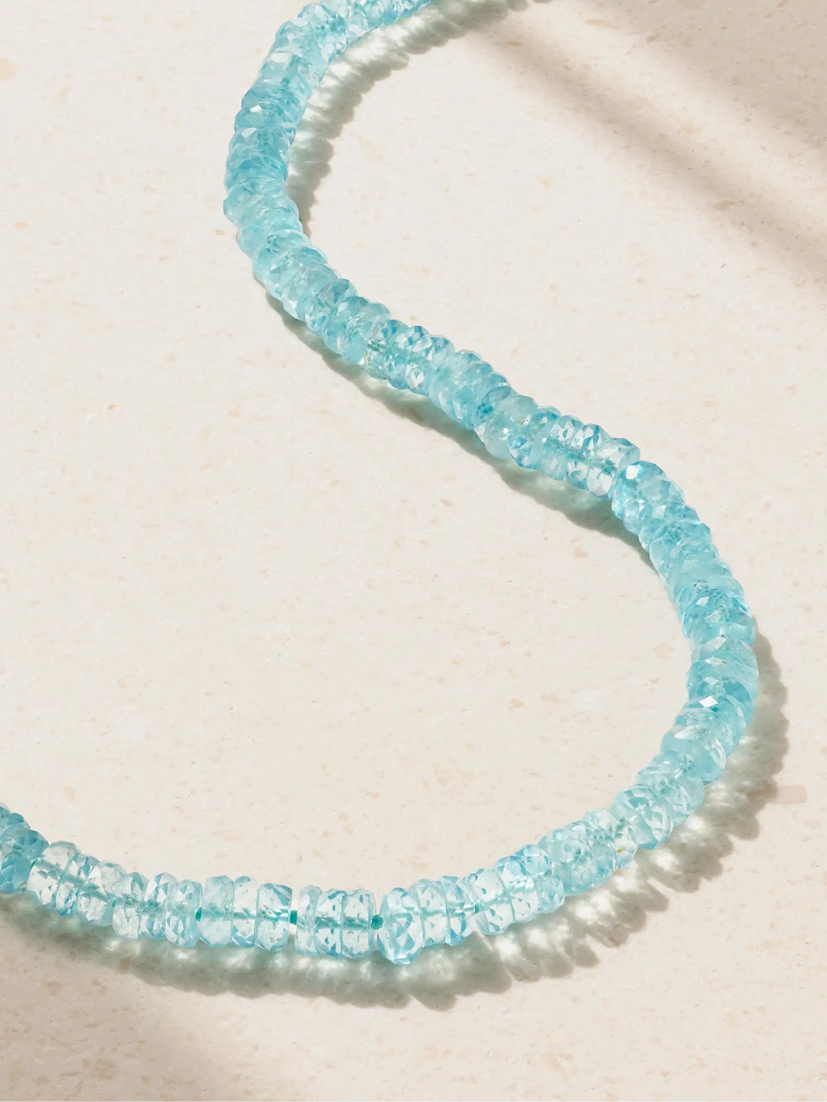Gold Apatite Necklace