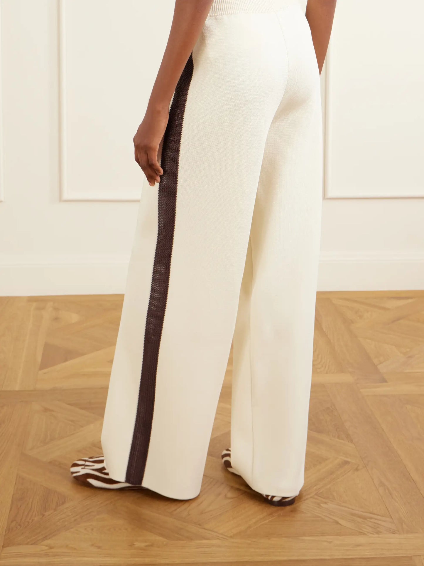 Tide Logo-embroidered Knitted Track Pants