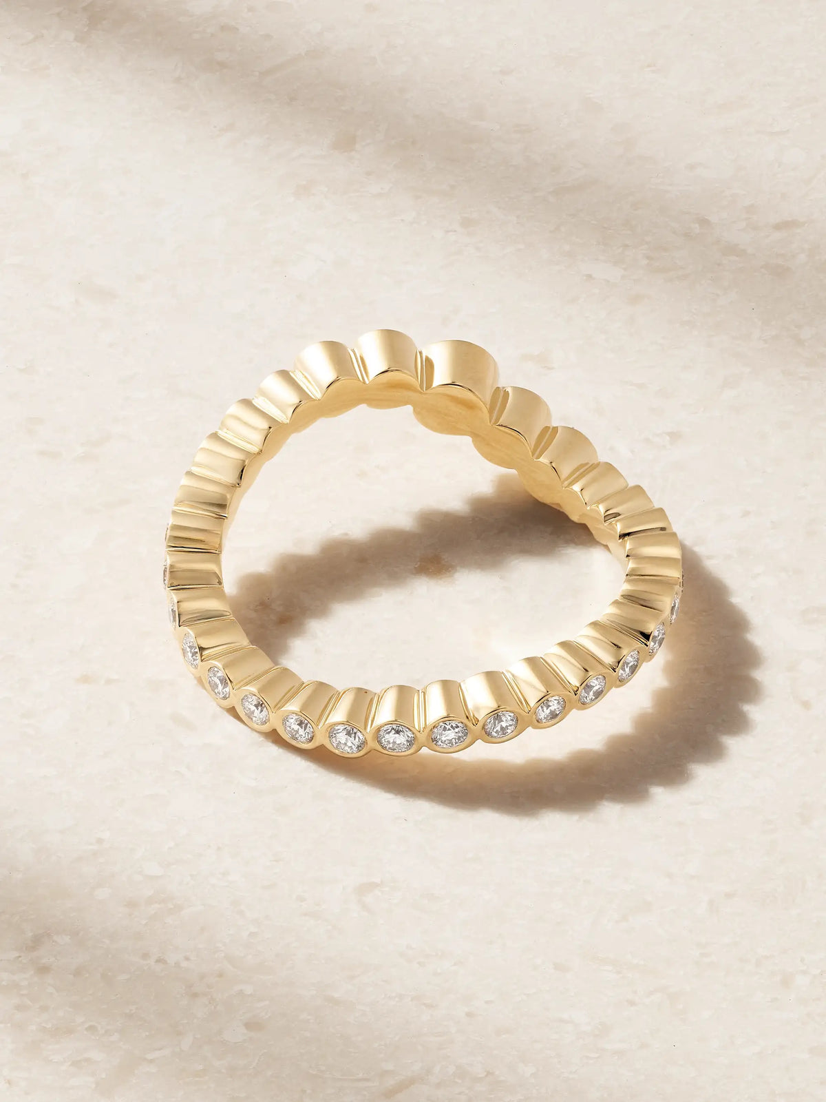 Sky Classic 18-karat Recycled Gold Diamond Ring