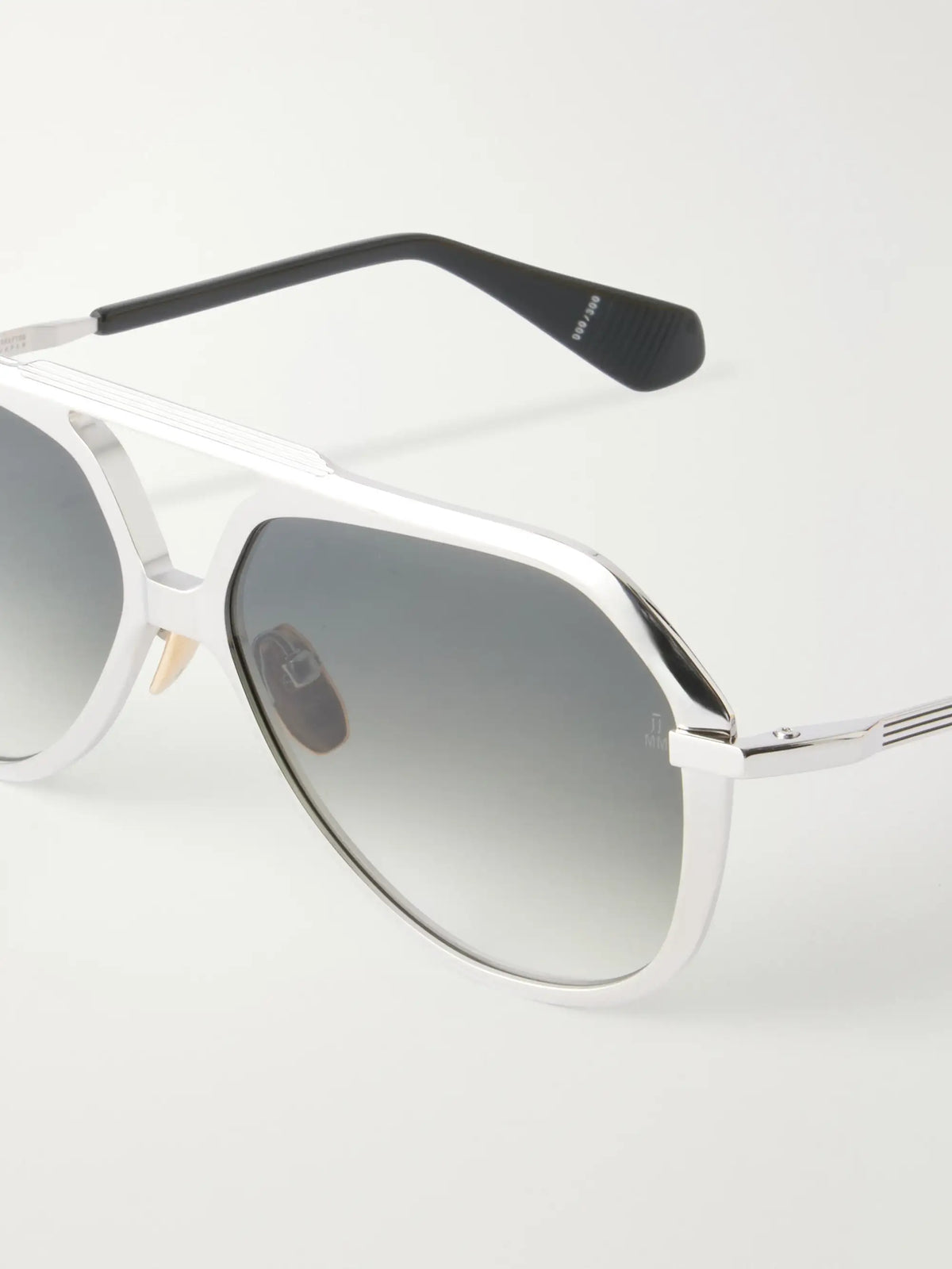 + Lou Lou De La Falaise Louise Aviator-style Titanium Sunglasses