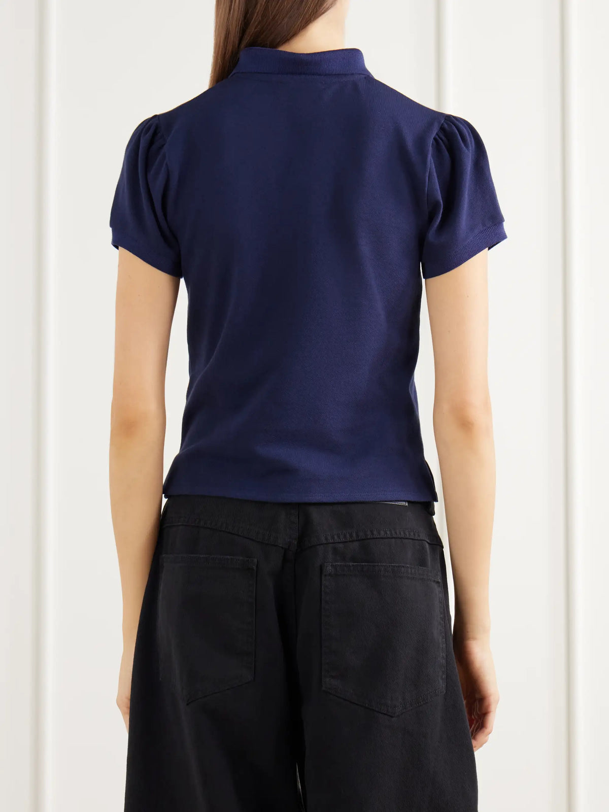 Willy Chavarria Chavela Logo-embroidered Cotton-piqué Polo Shirt