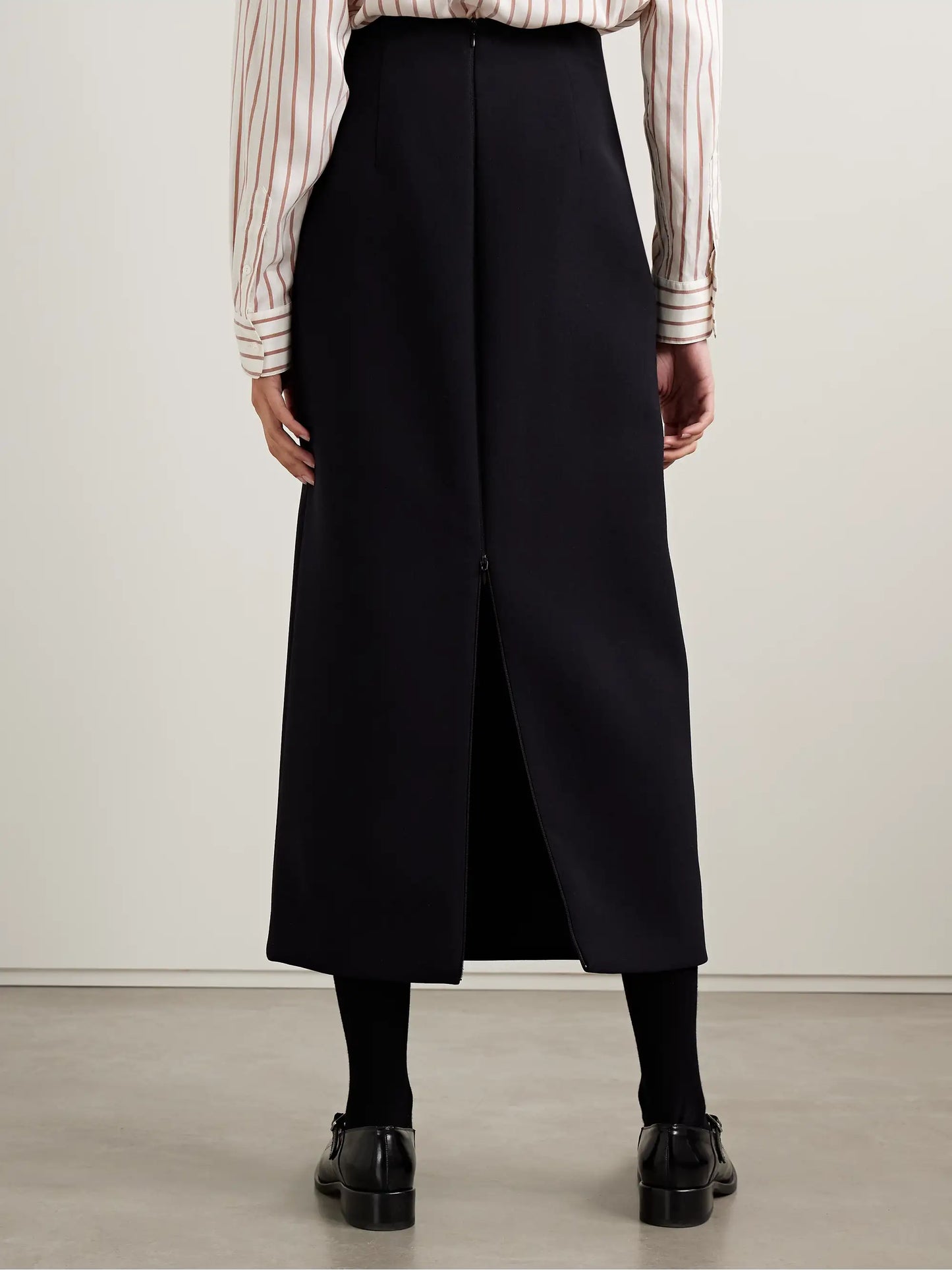 Talor Wool Midi Skirt