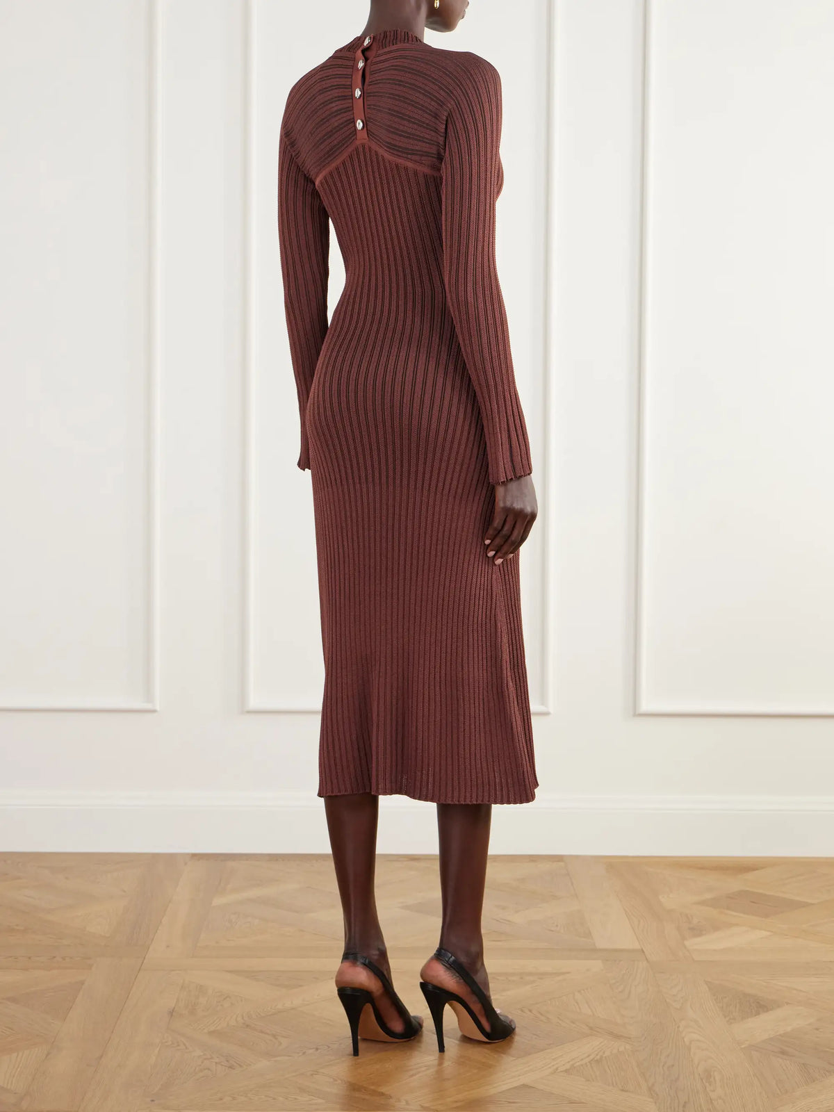 Proenza Schouler Roux Ribbed Midi Dress