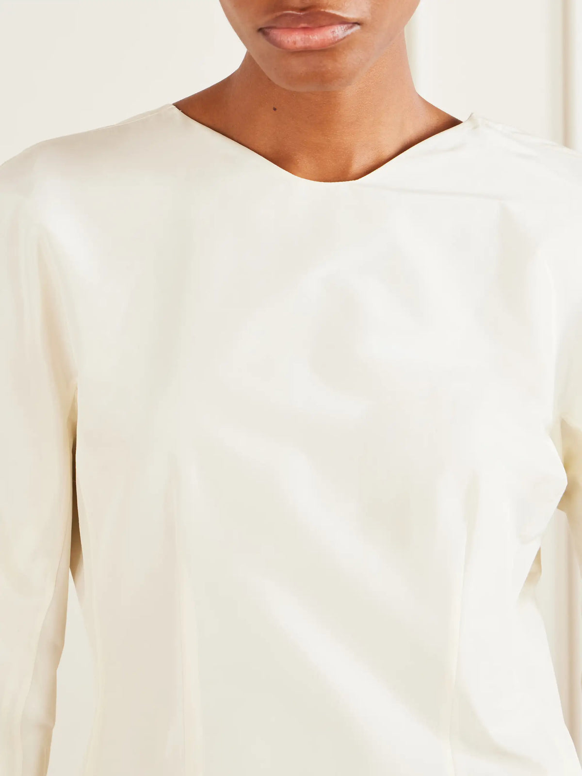 Elione Cotton And Silk Blouse
