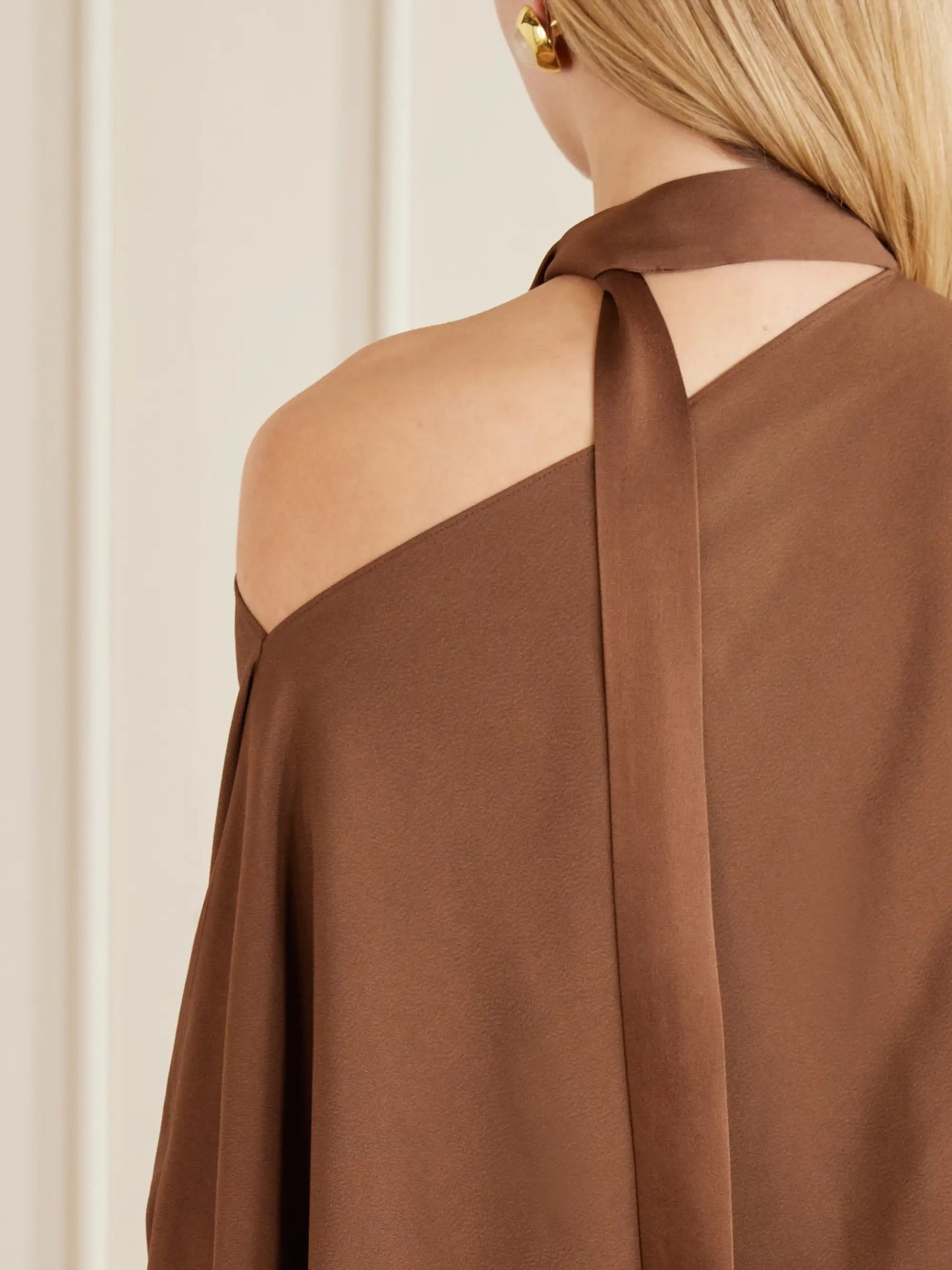 Brooks Crepe Full-length Jumpsuit